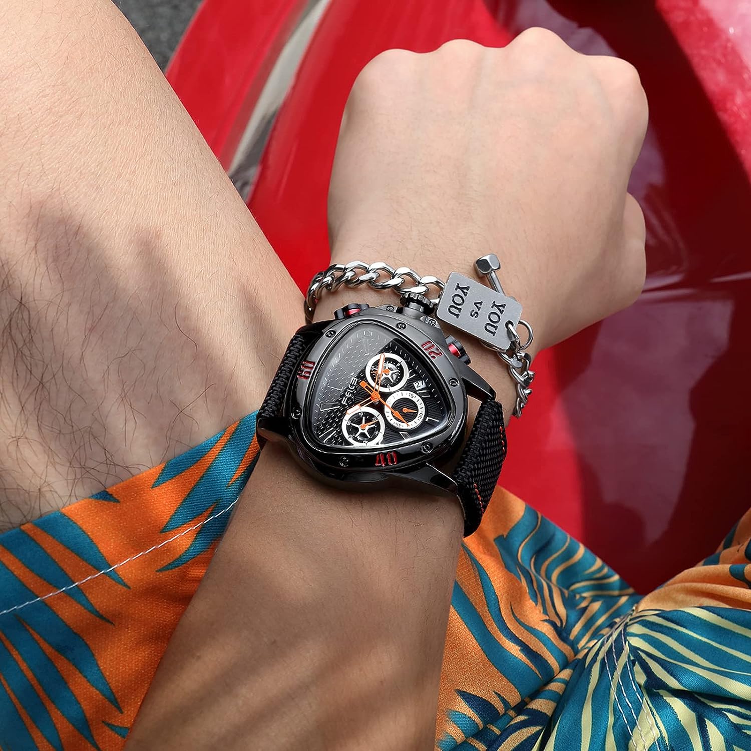 FK039 FEICE Mens Quartz Sports Watch