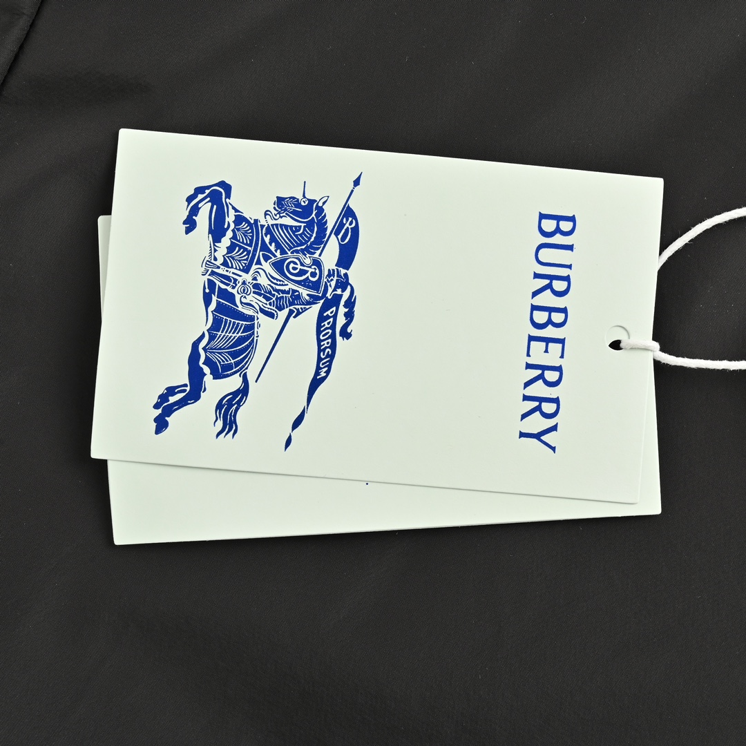 Burberry 24Fw embroidered lettering warhorse jacket