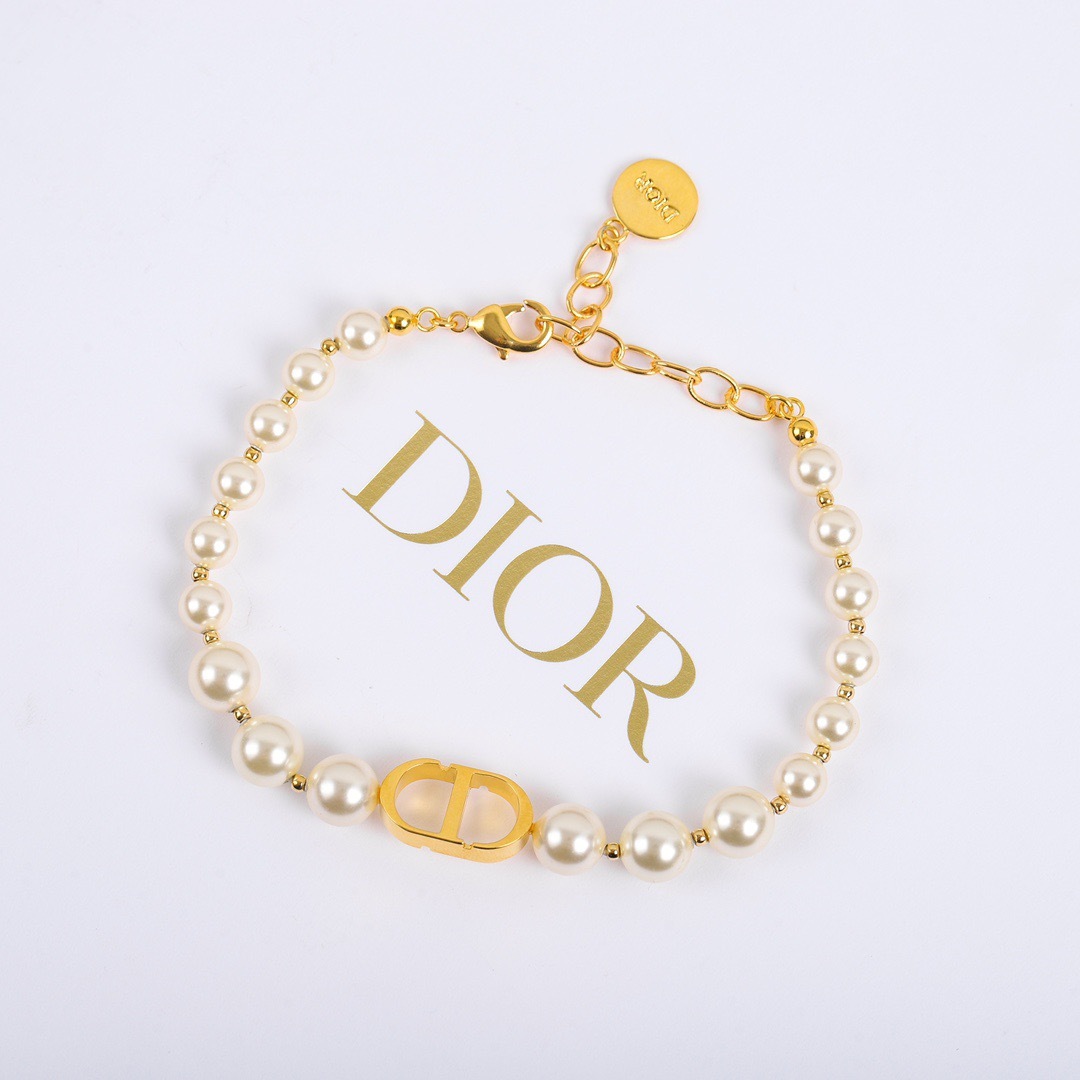 Dior CD Pearl Bracelet