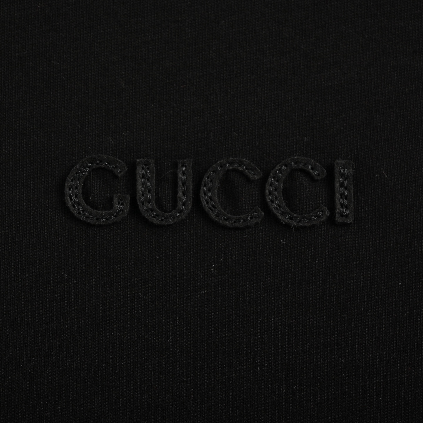 Gucci 25ss 3D laser embroidered short sleeve
