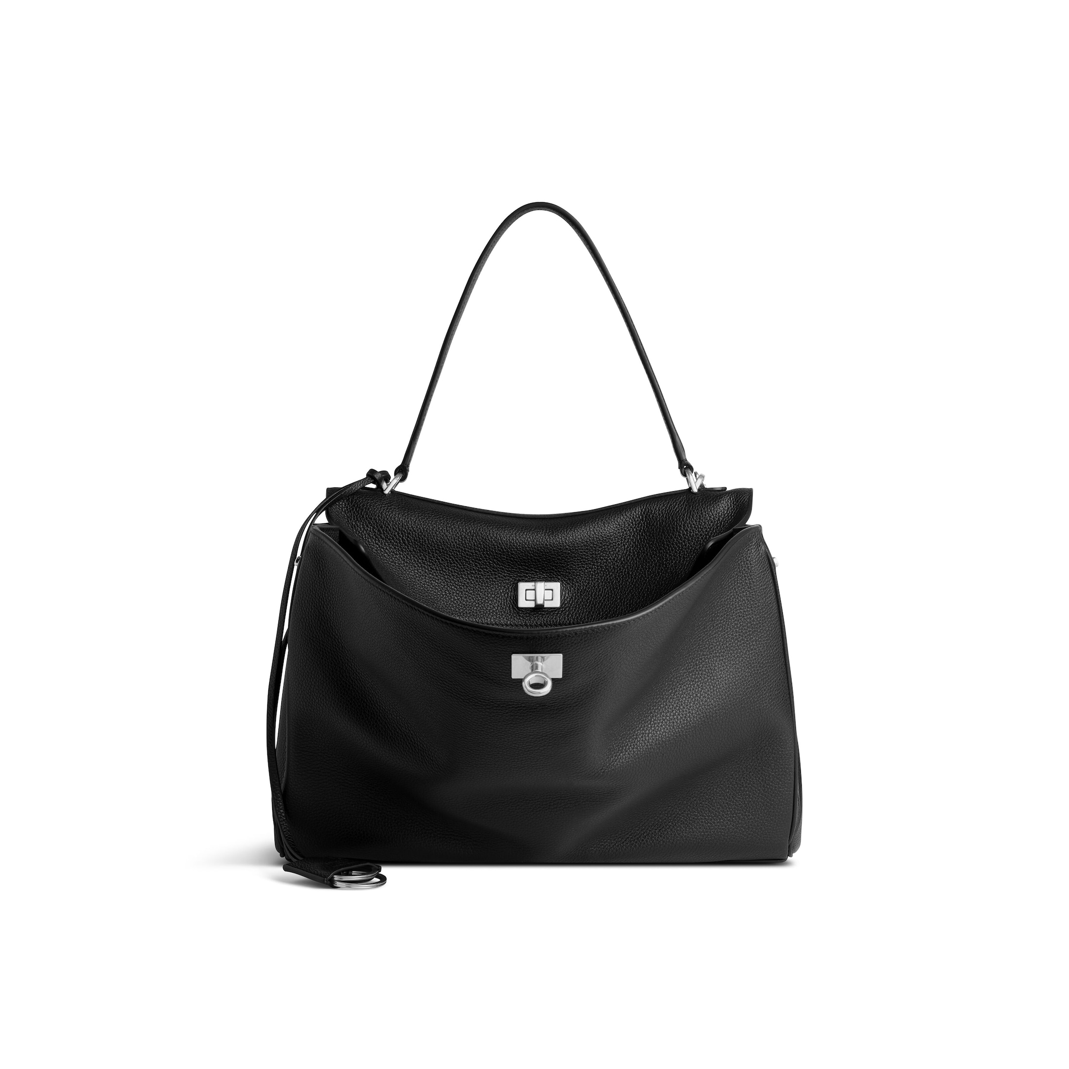 Balenciaga Women's Rodeo Handbag Medium Grained Calfskin7897722AA4U1000