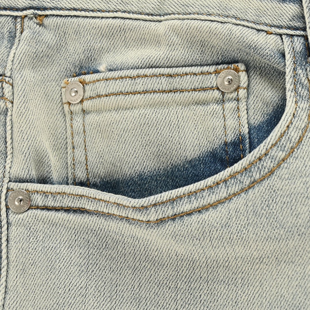 Burberry Back Pocket Cutout Warhorse Jeans