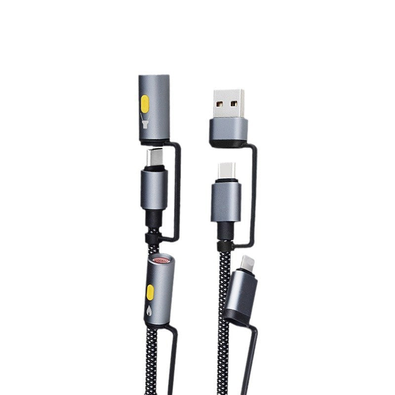 Multi-Function Braided Charging Cable