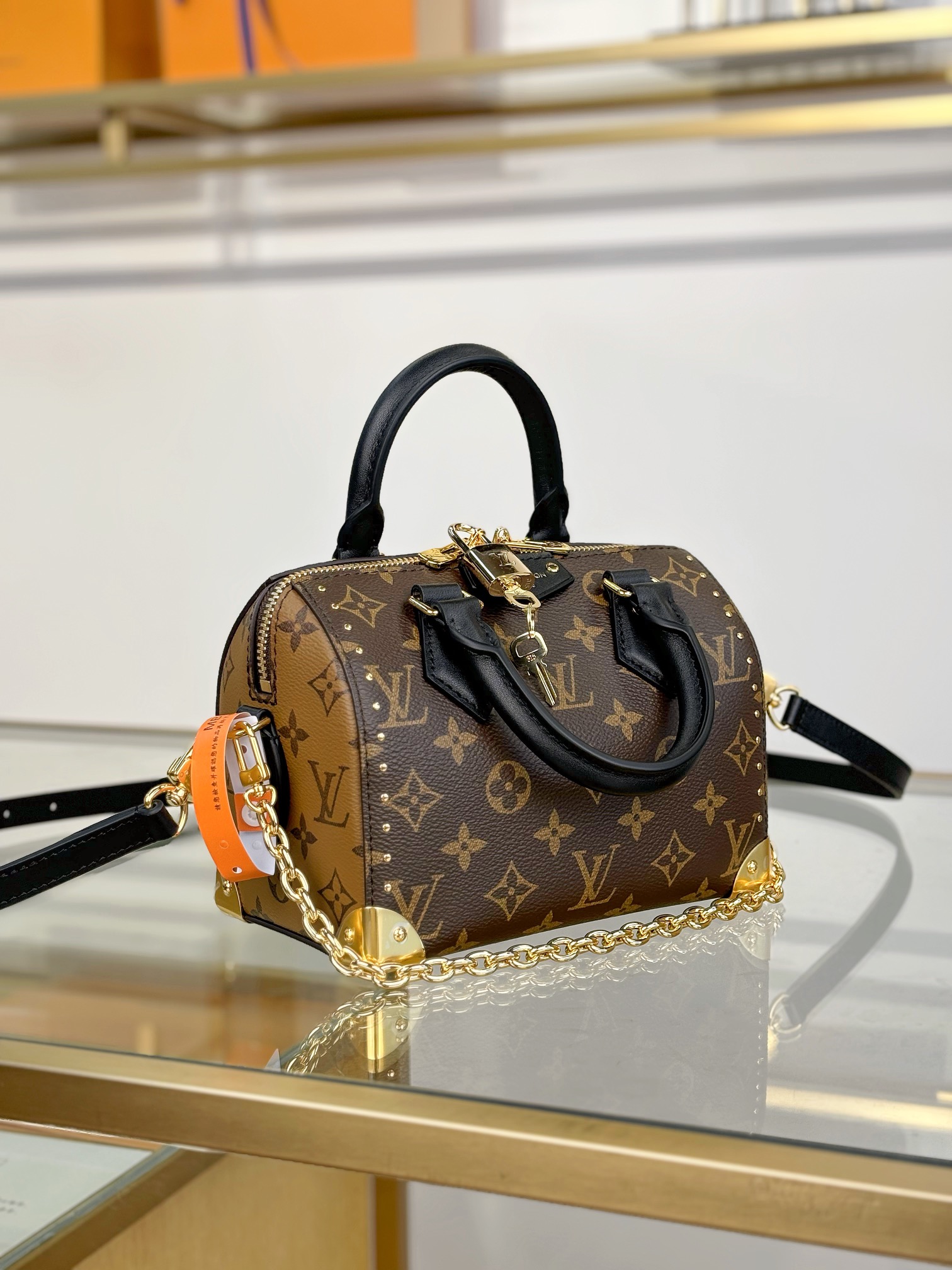 Louis Vuitton SPEEDY TRUNK 20 Bag M13146