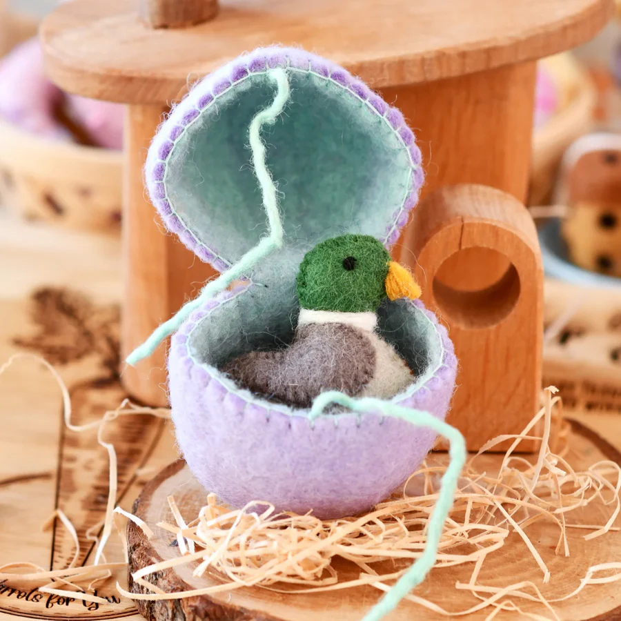 Handmade Felt Surprise Egg with Mini Animal For Easter,Mom's Day🔥Buy 3 Free Shipping