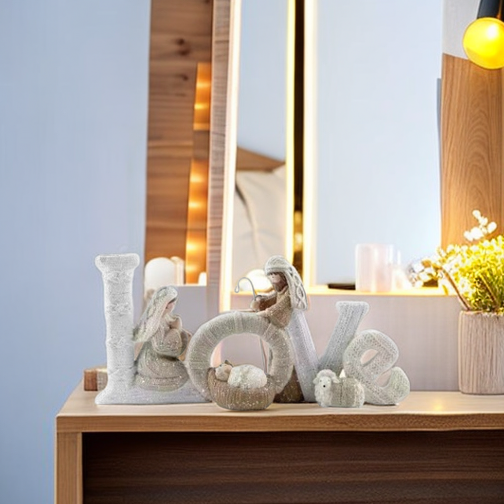 Love Nativity Statue-11.81inch