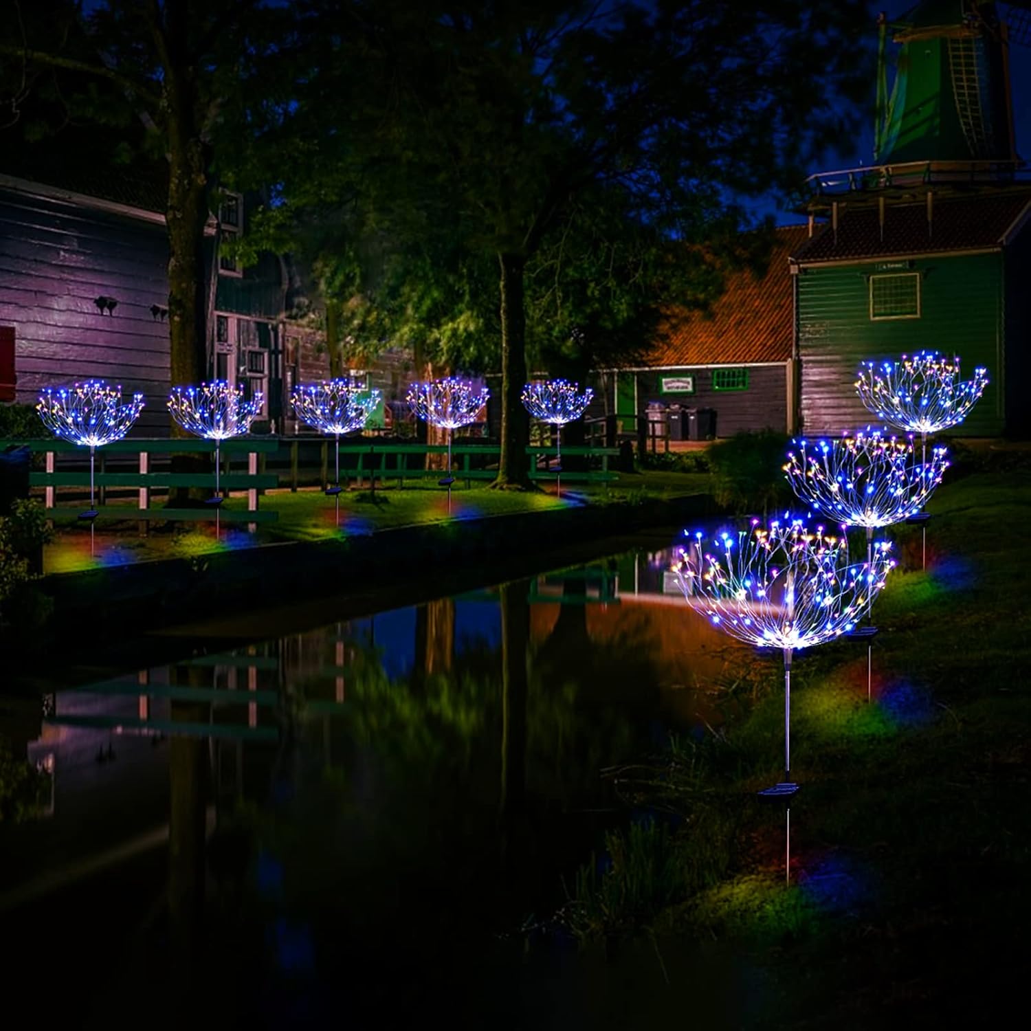 🔥ON SALE 59% OFF🔥Waterproof Solar Garden Fireworks Lamp