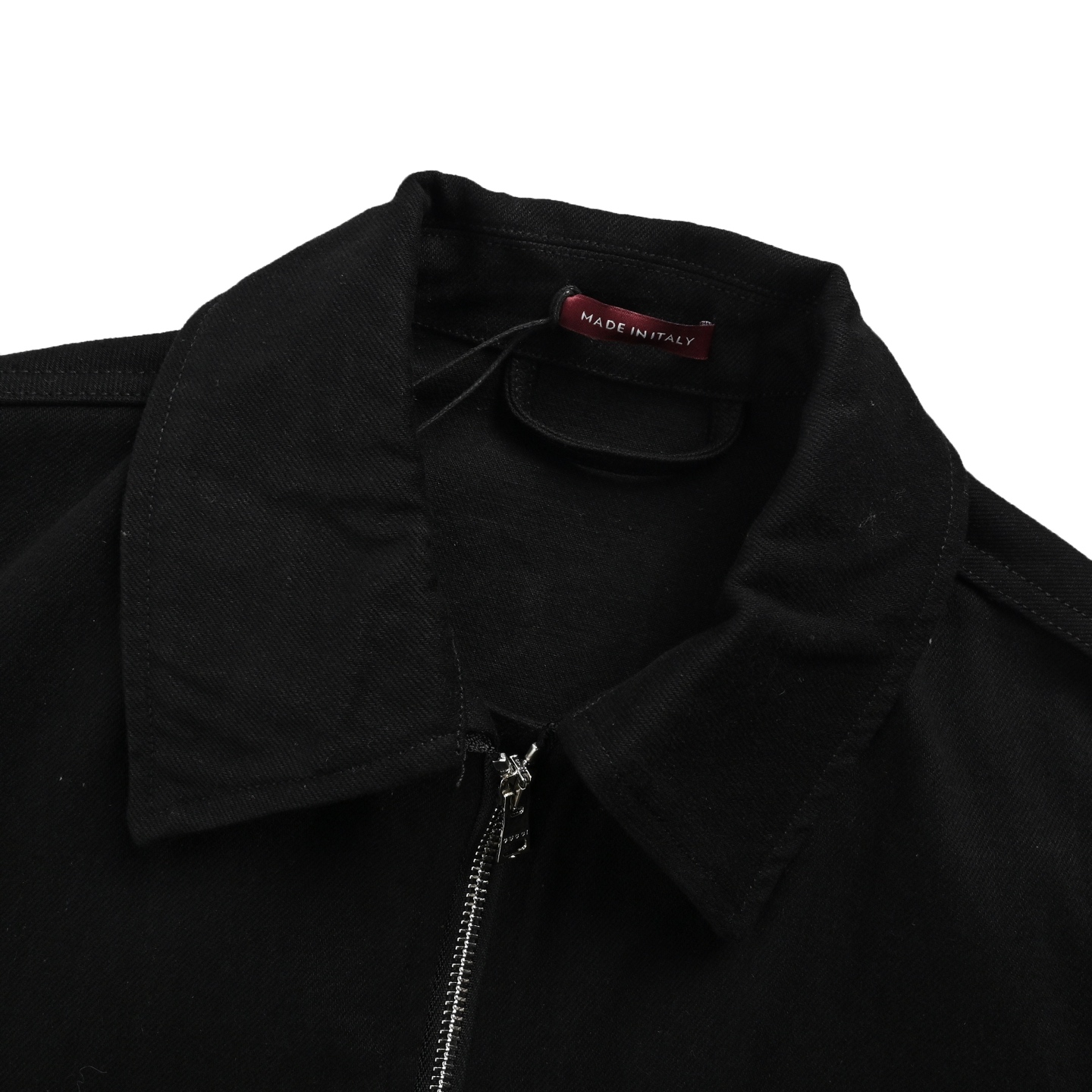Gucci 24Fw denim jacket with rhinestone back zipper