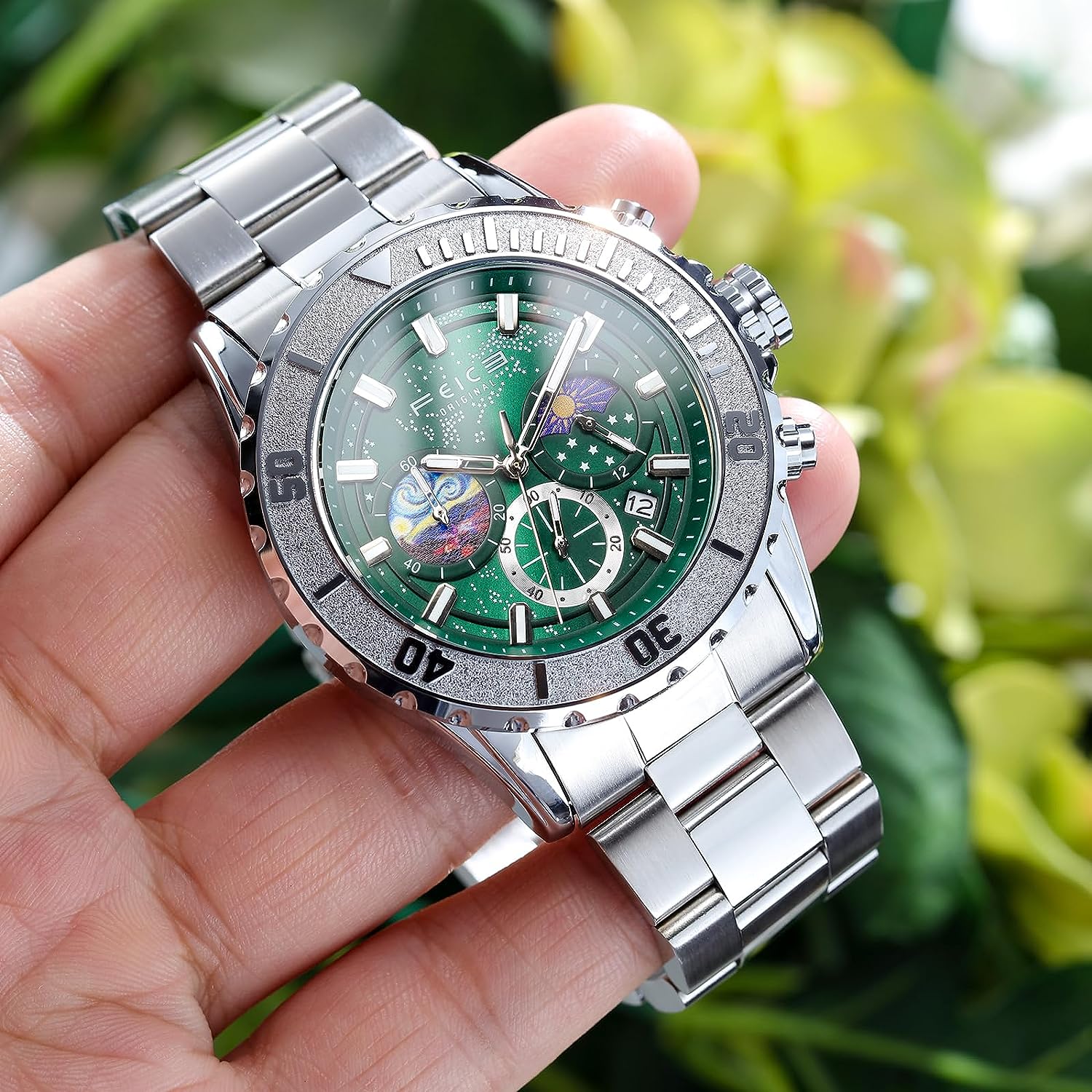 FK131 FEICE Watch Stunning Starry Sky Design