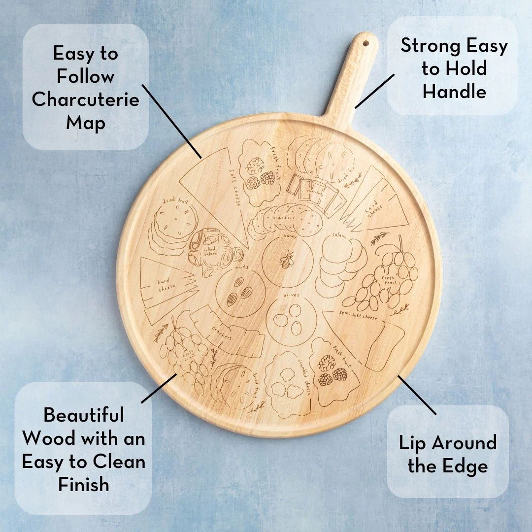 🔥CHRISTMAS ON SALE🔥Christmas Large Wooden Charcuterie Board