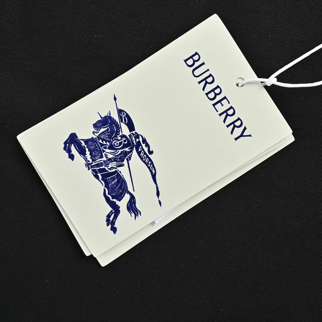 Burberry 24ss shoulder horse print short sleeves