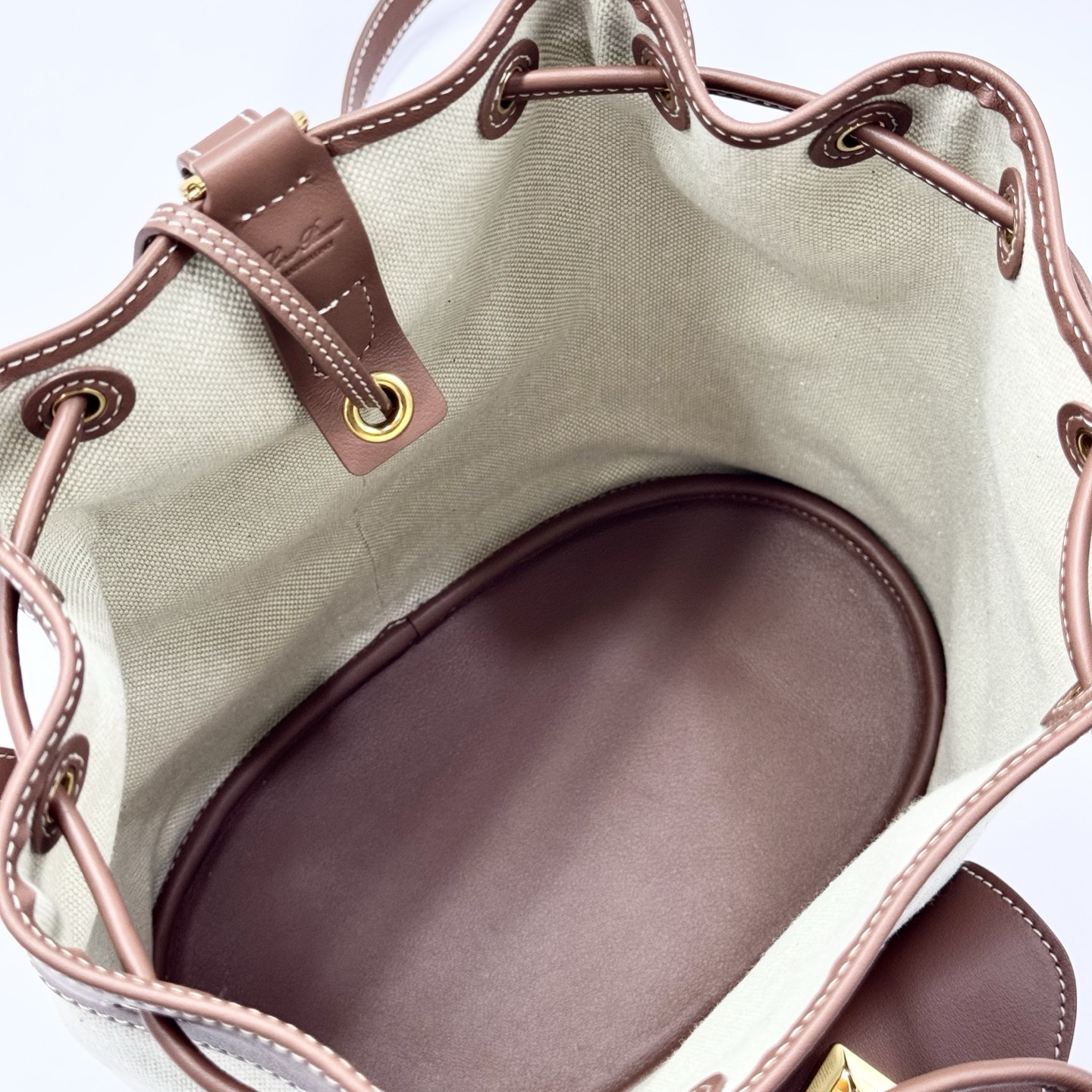 Loro Piana Extra Drawstring Backpack FAP4322