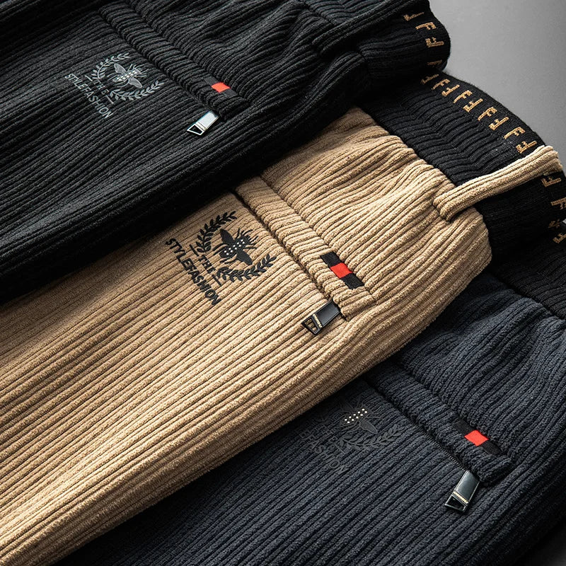 New Premium Corduroy Fleece-lined Pants
