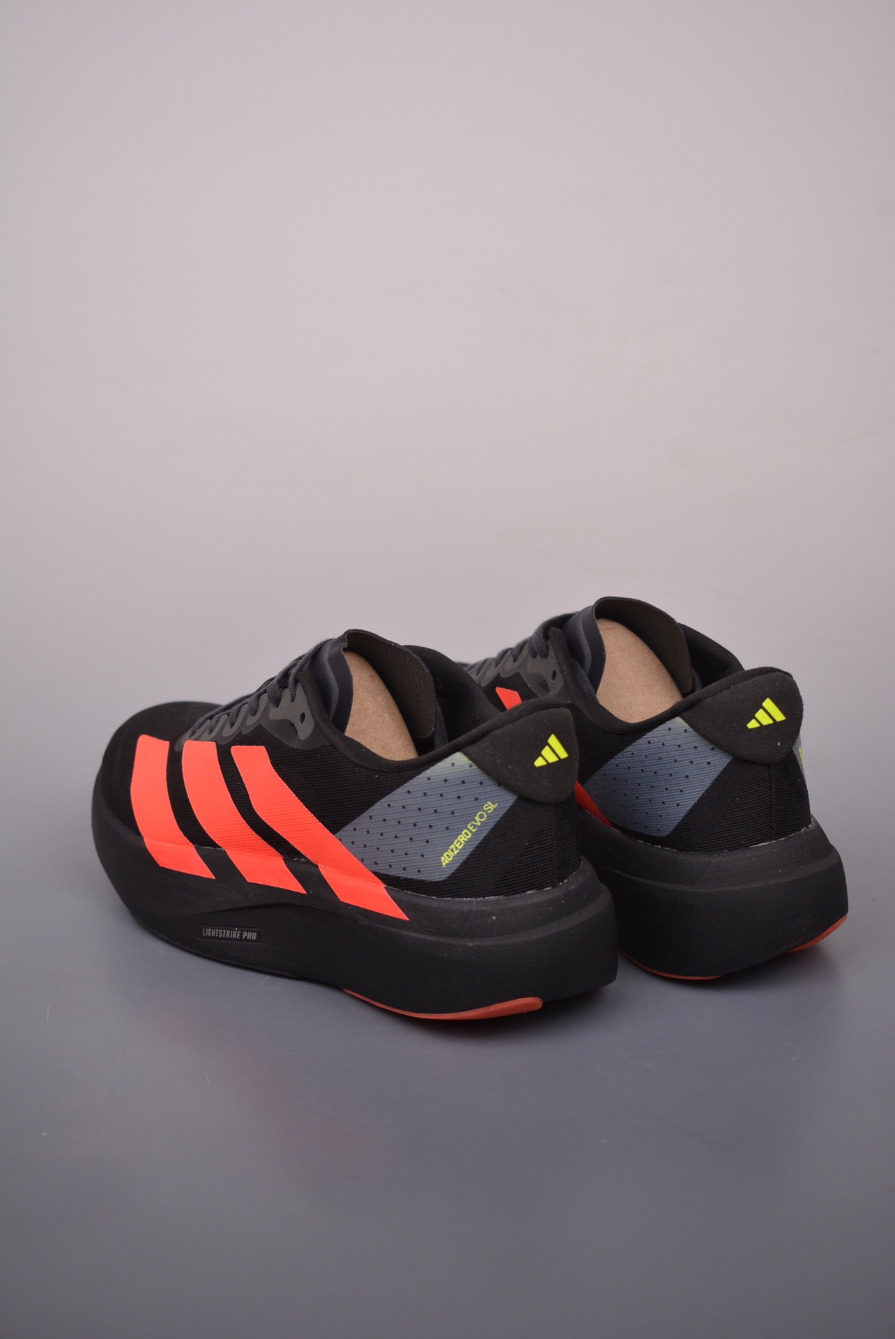 Adidas Adizero Eva SL M Black Gray Orange Red JP7114