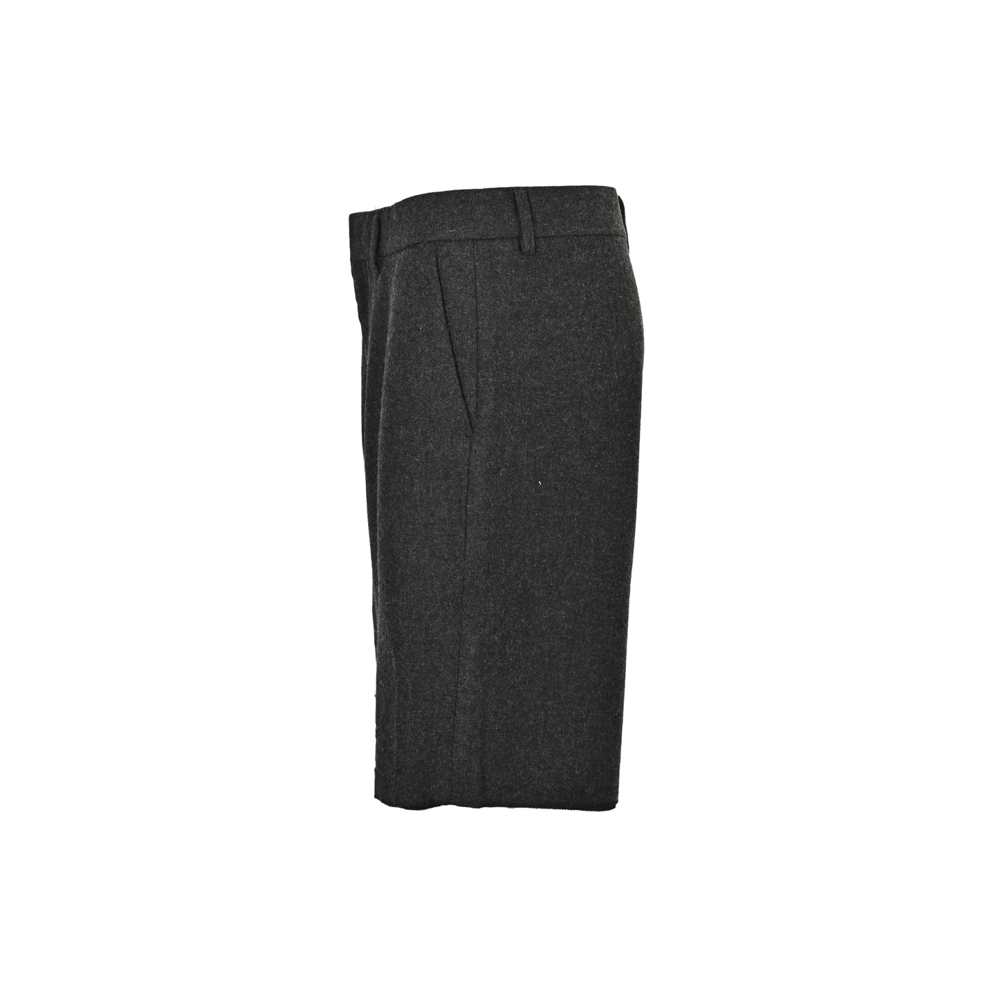 Loewe Anagram Half Embroidered Flannel Shorts
