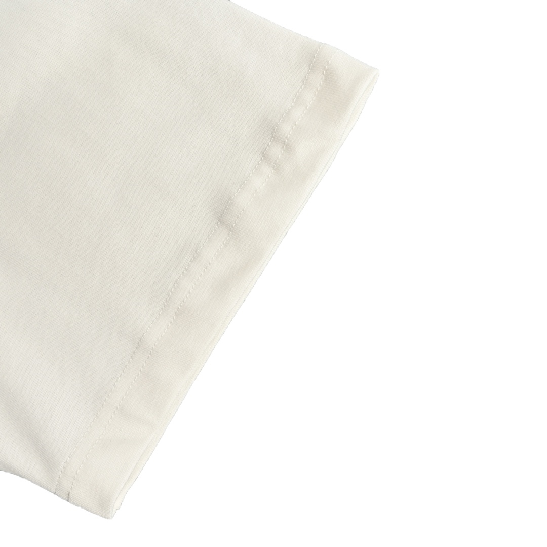 Balenciaga catwalk disaster flame letter short sleeve