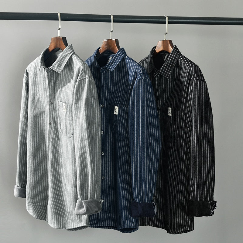 Harding Retro Fleece-Lined Shirt