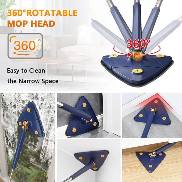 🌲Early Christmas Sale 50% OFF - 【Tiktok Hot Sale】360° Rotating Adjustable Cleaning Mop--BUY 2 SETS GET 10% OFF & FREE SHIPPING