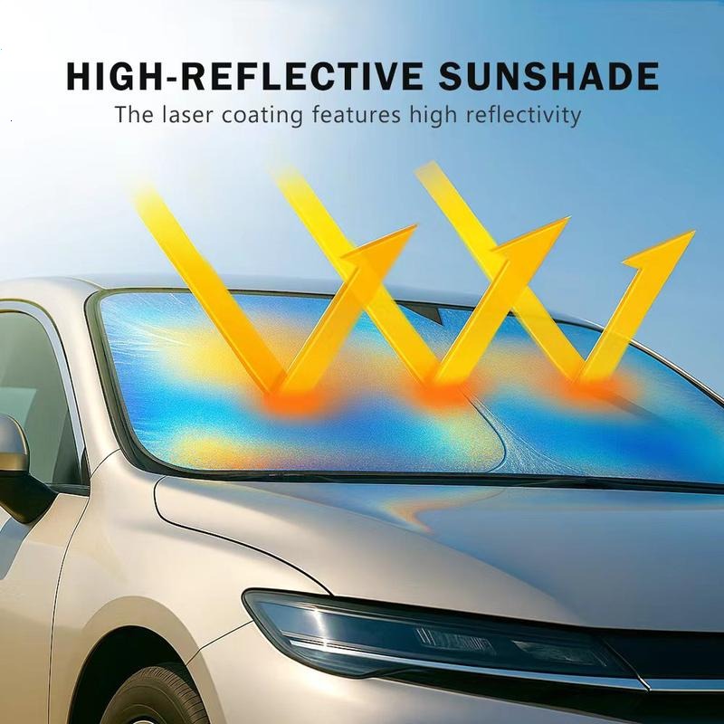 💥ON SALE💥Cool Laser Car Windshield Sun Shade(57x31.5 in)