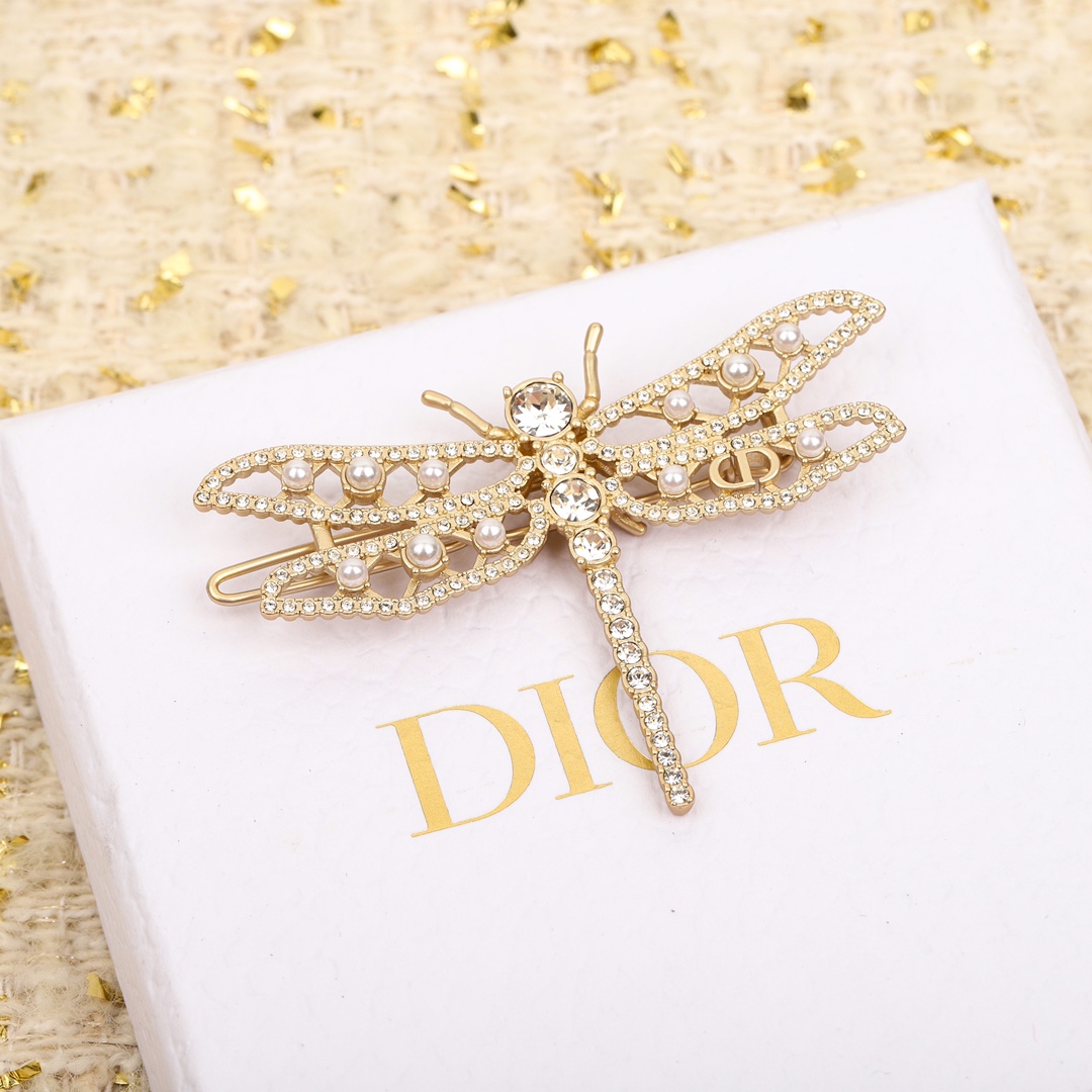 Dior Dragonfly Hair Clip