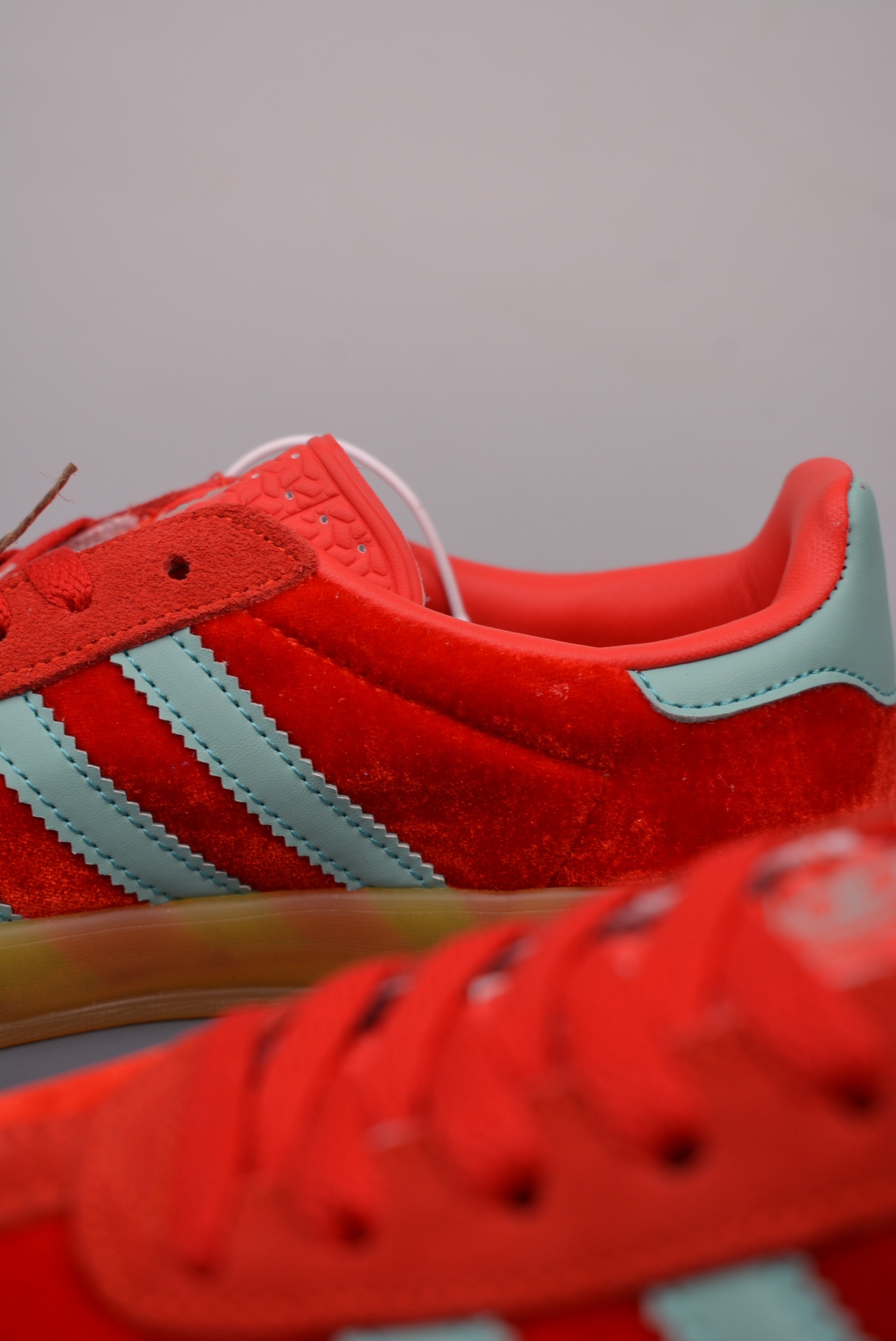 Adidas Gazelle Indoor Trainers Scarlet Light Green IG6786