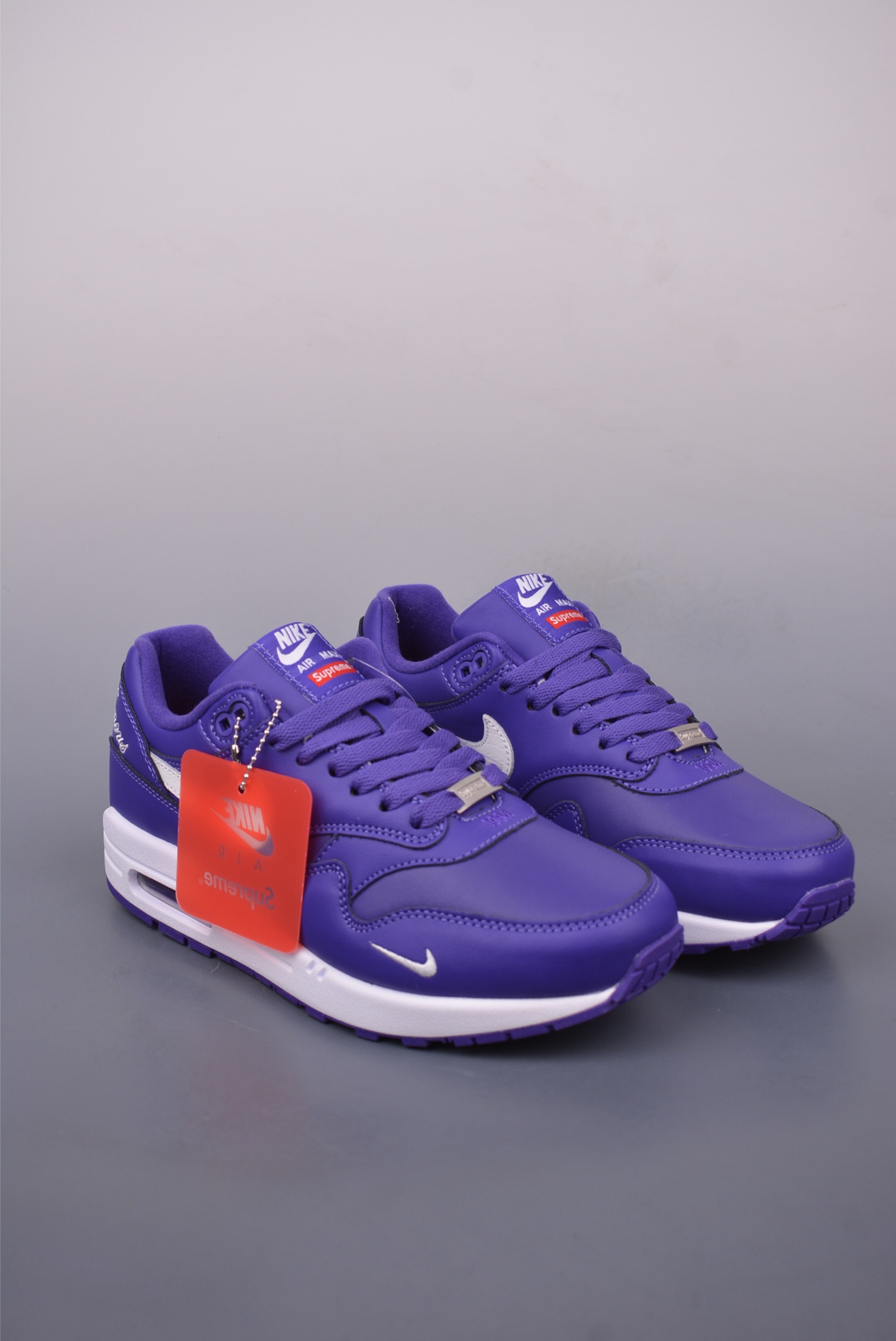 Supreme x Nike Air Max 1 '87 SP Original Series Joint Purple and White HF8813-500