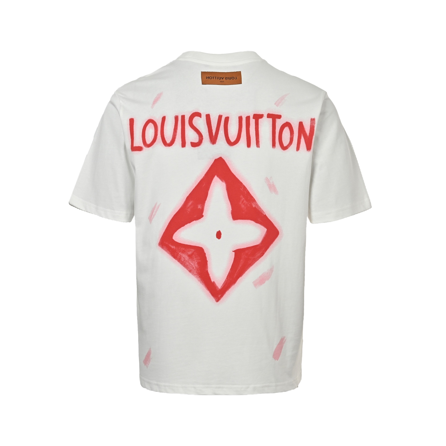 Louis Vuitton 25ss short-sleeved shirt with printed logo