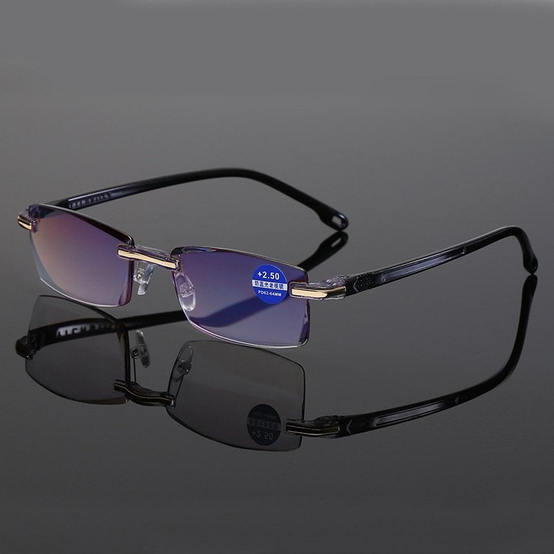 👓Fashion Progressive Multifocus Reading Glasses Anti-Blue Rays Readers for Computer Work,Driving,Outdoors,Daily👓