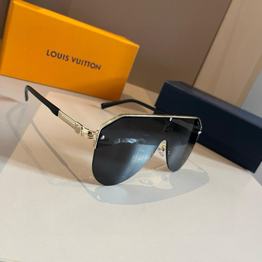 Louis Vuitton half-rim sunglasses