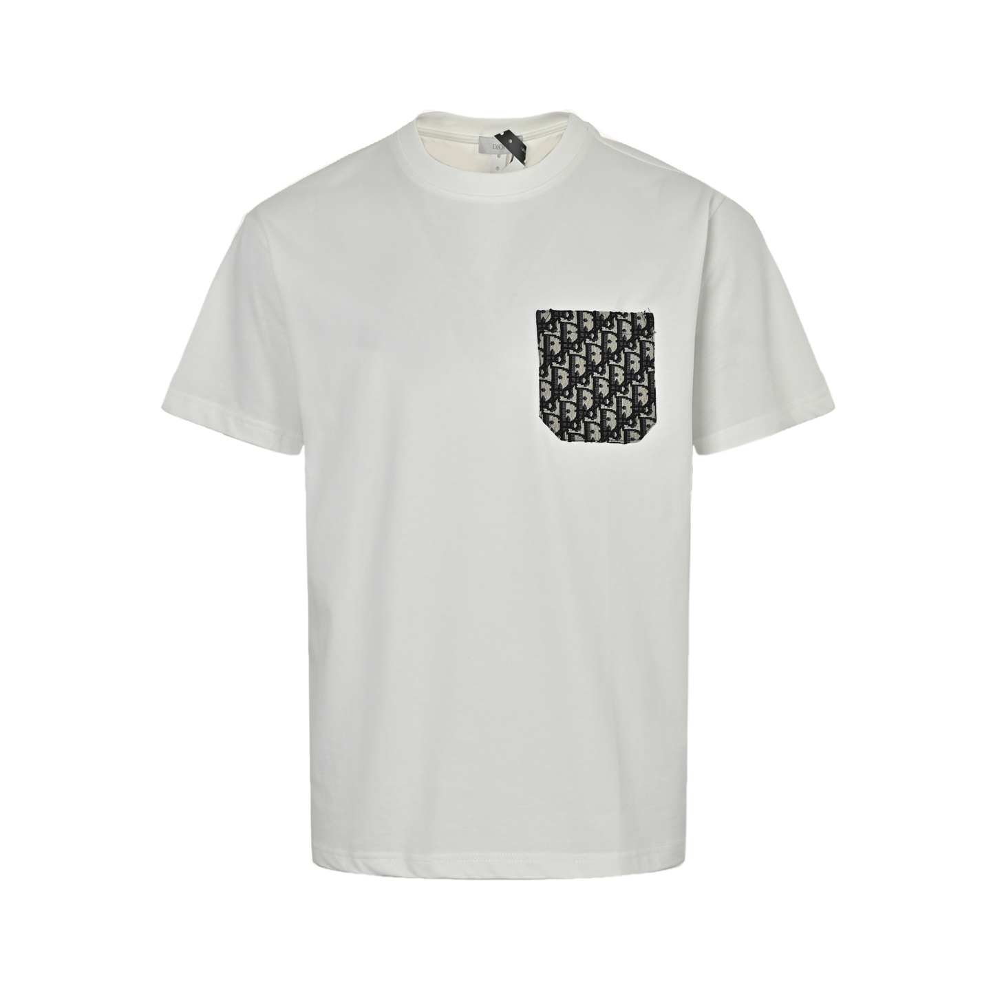 Dior 24ss monogram pocket back stitching short sleeve