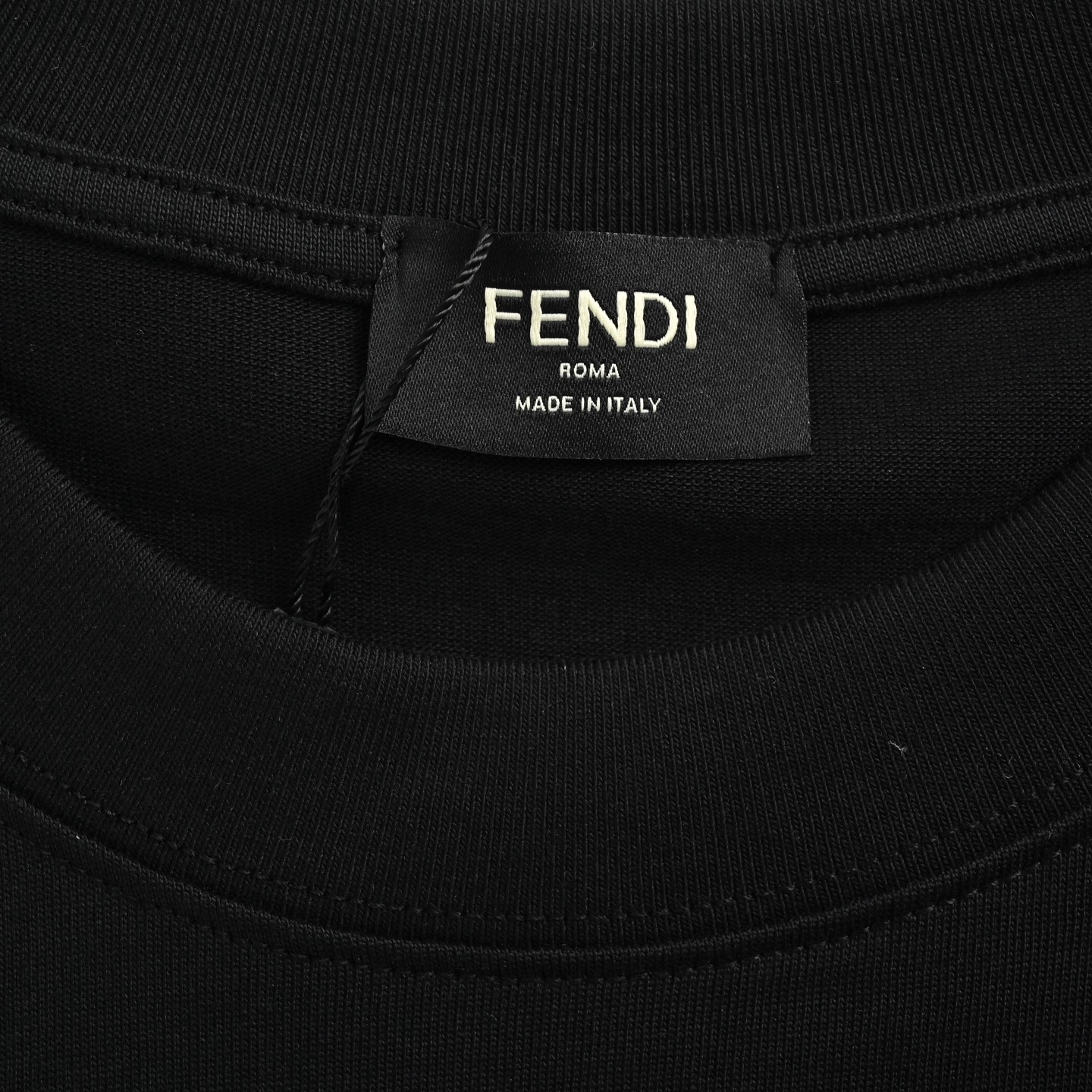 Fendi 25ss arm FF full print stitching short sleeves