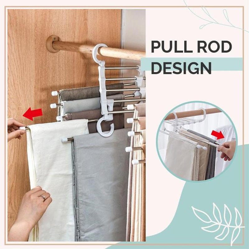 🔥Mother's Day Sale 50%-Multi-Functional Pants Rack-Buy 3 Get 1 Free -（15% Off & Free Shipping）🔥