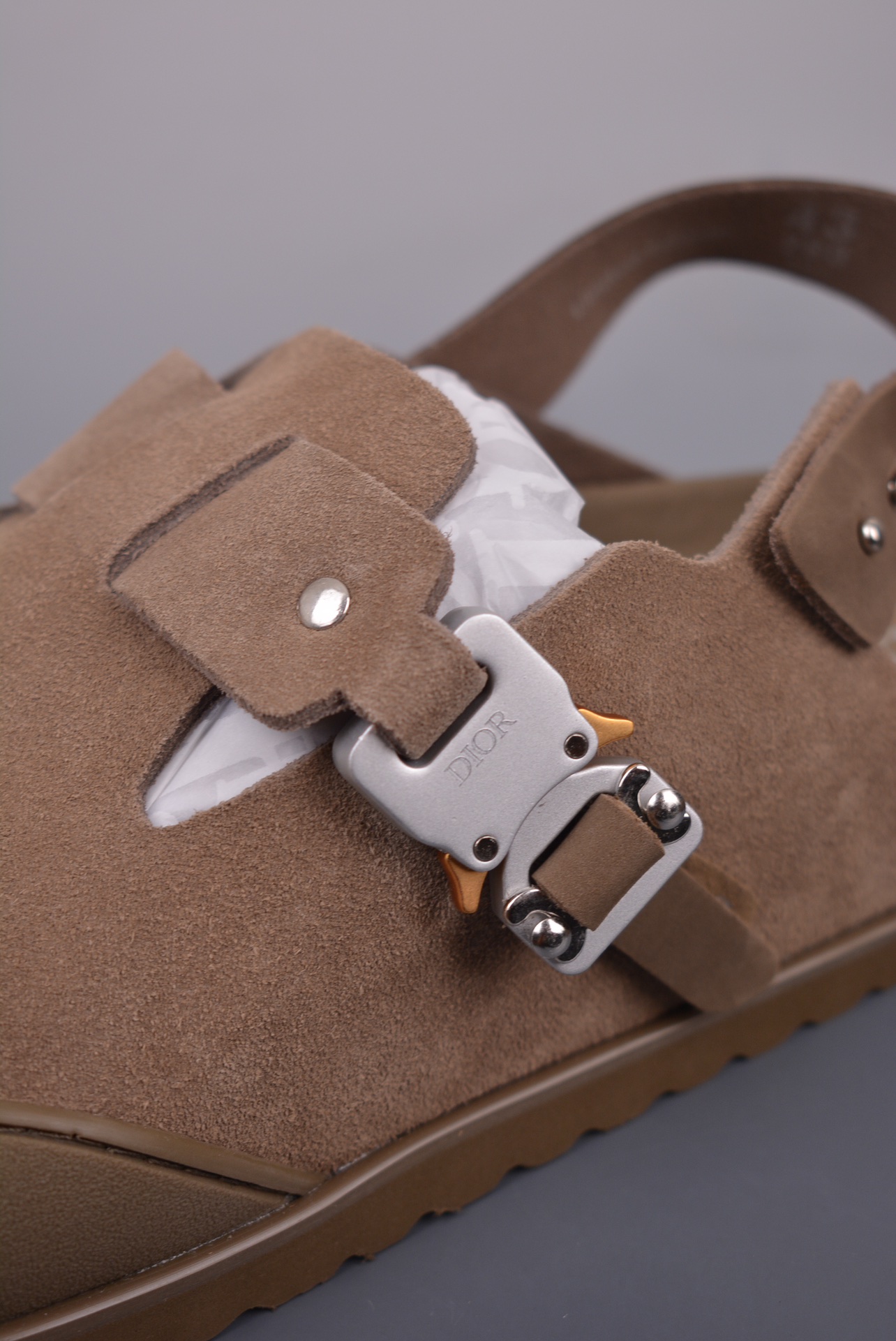 Dior x Birkenstock functional lock design joint model 1144410NCC