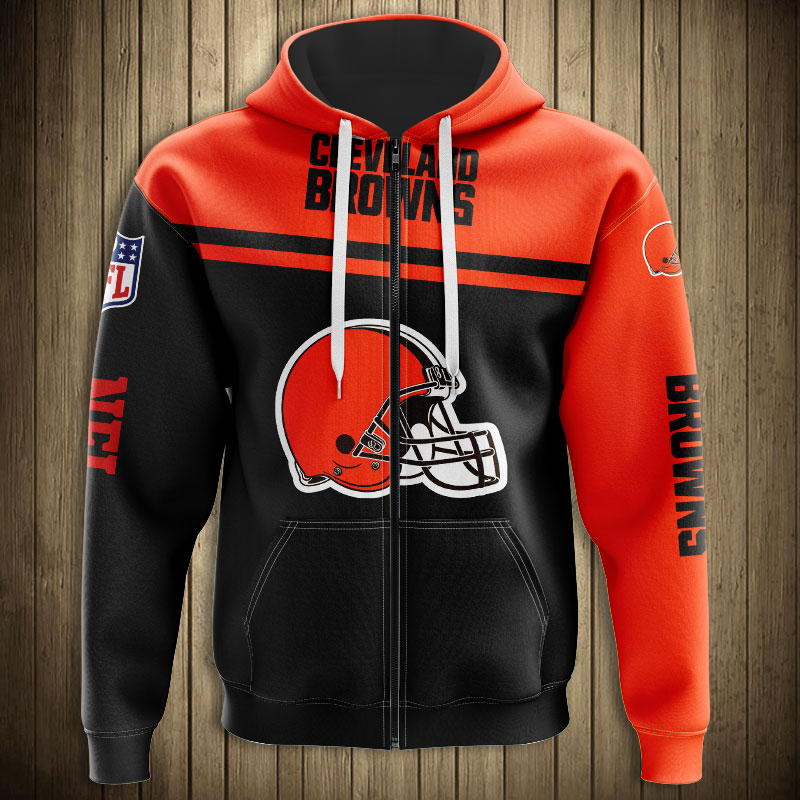 CLEVELAND BROWNS 3D HOODIE CCBB003