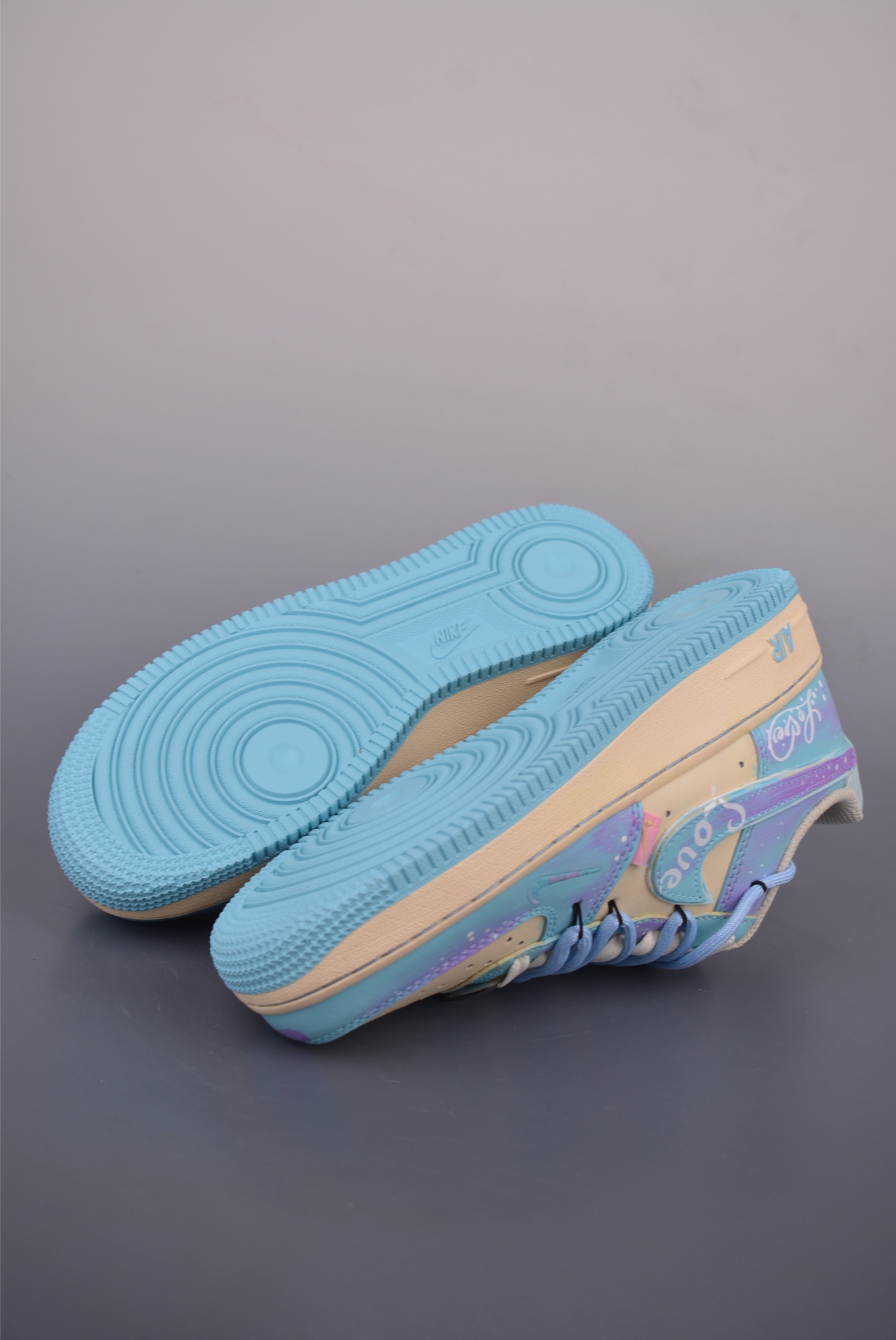 Nike Air Force 1 Low Sea Salt Sweet Dream Deconstructed Shoelaces XL2332-555