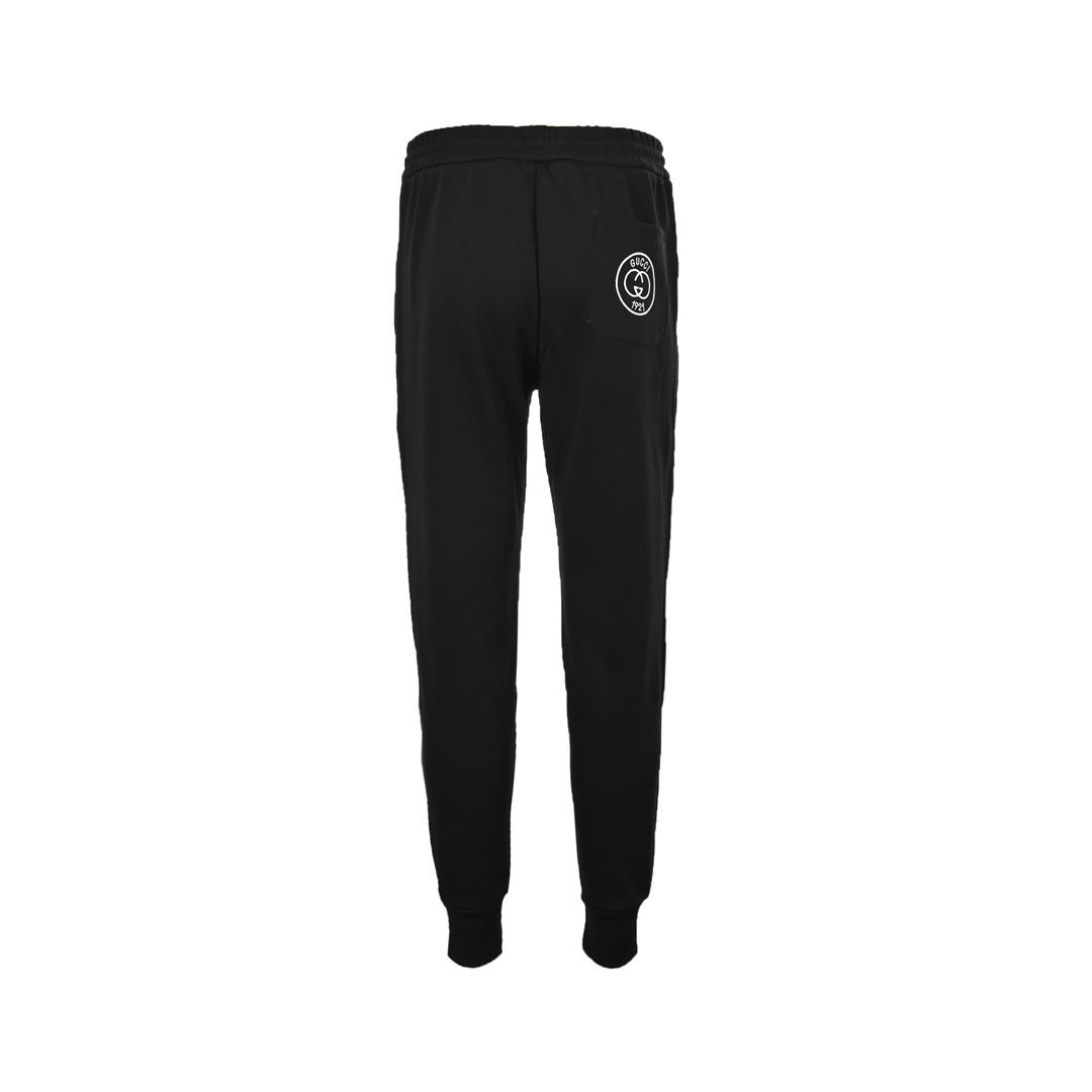 Gucci 24Fw Double G embroidered 3M reflective webbing trousers
