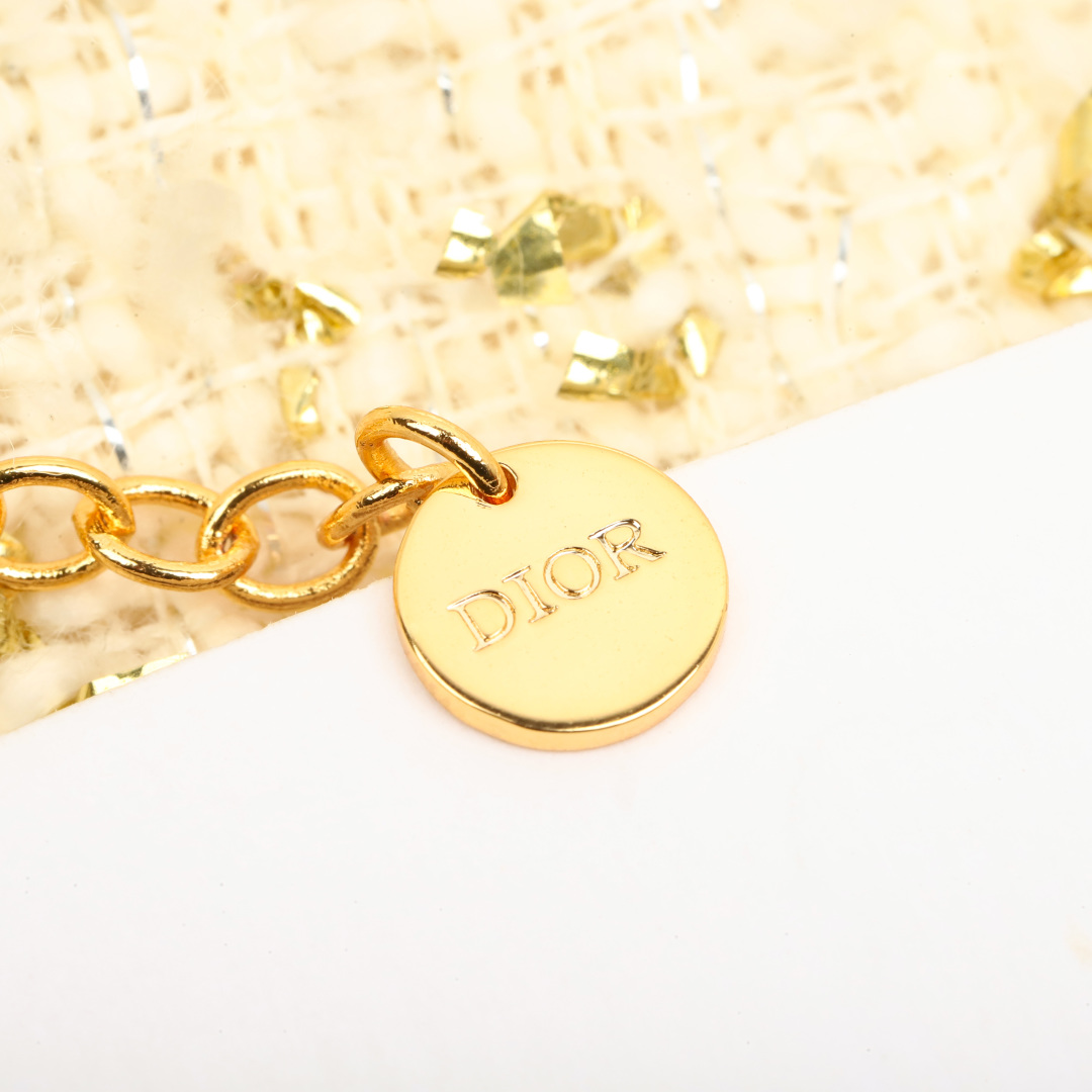 Dior CD chain necklace