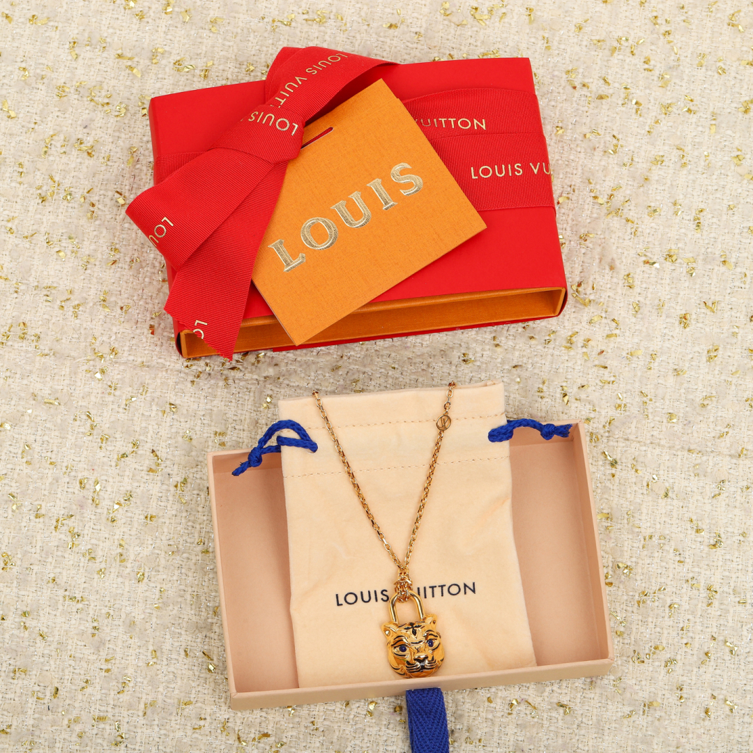 Louis Vuitton Limited Edition Tiger Year Necklace