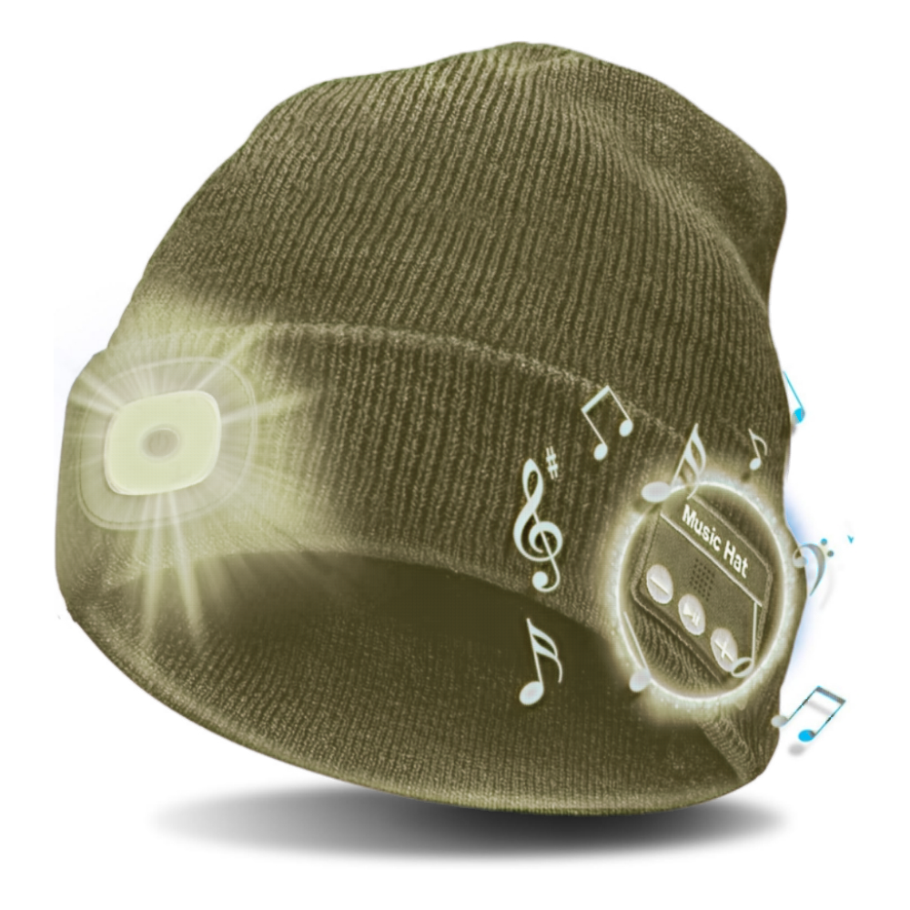 🔥CHRISTMAS ON SALE🔥Bluetooth Hat with LED Lamp - Cool Gadgets For Men