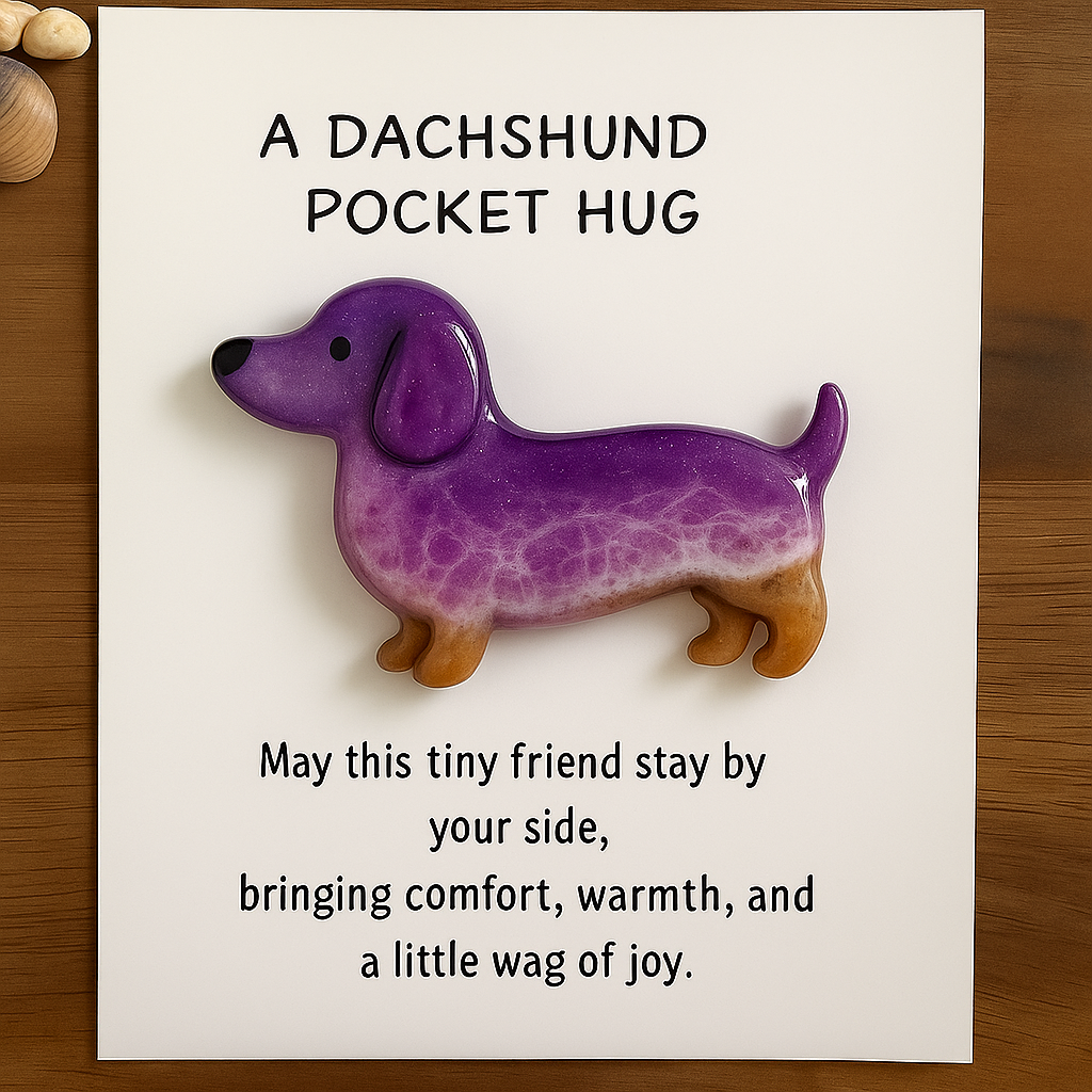 Dachshund Ocean Warm Pocket Hug