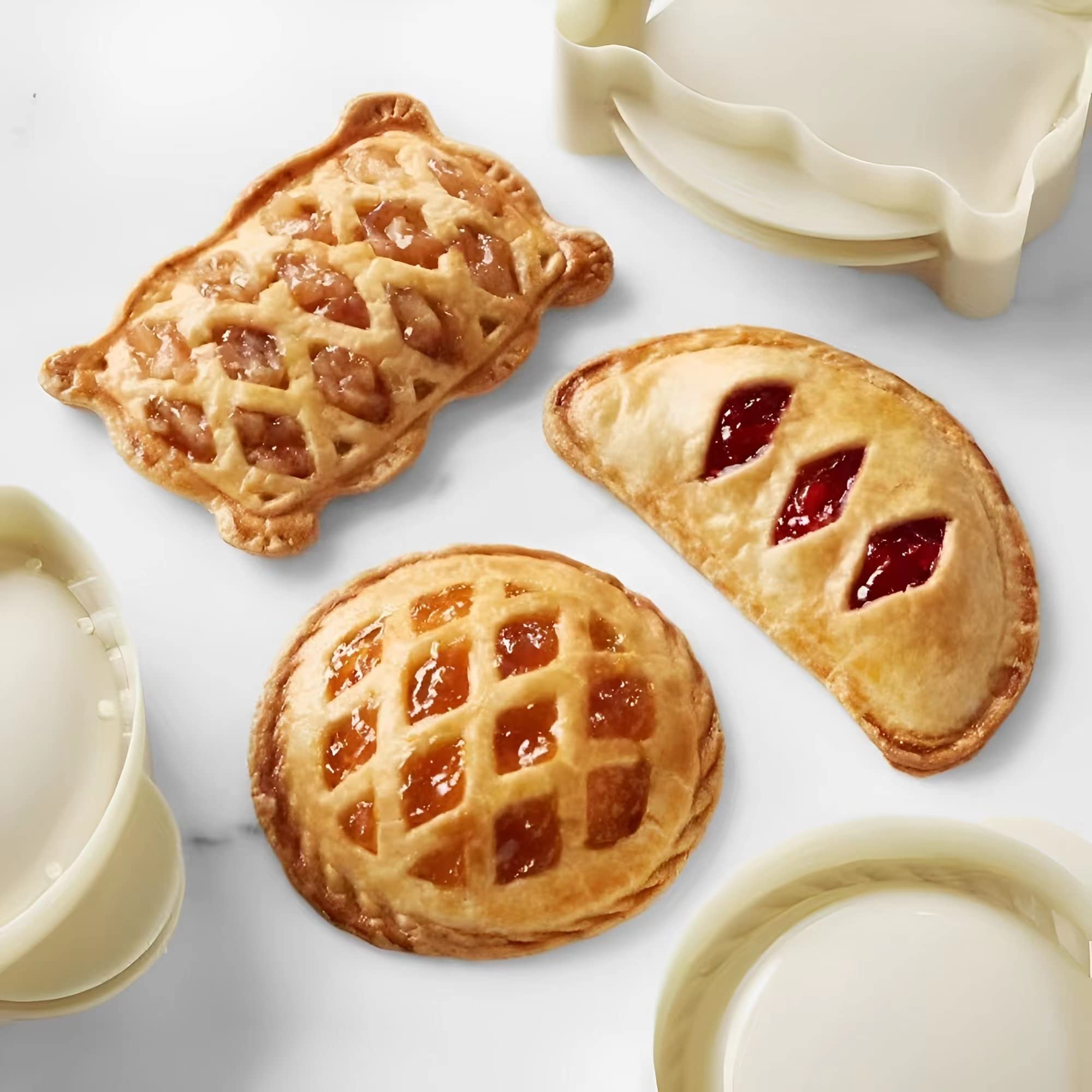 Dough Presser Pocket Pie Molds, Party Potluck Hand Pie Molds--BUY 2 SETS GET 10% OFF