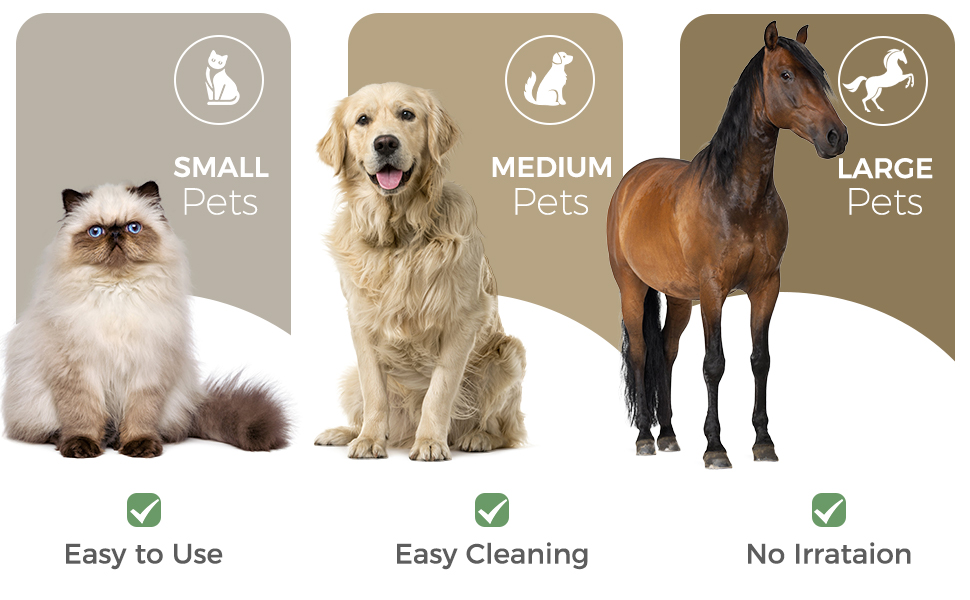 Self Cleaning Shedding Brush - Skin Friendly Grooming Tool for Dogs, Cats, and Puppies
