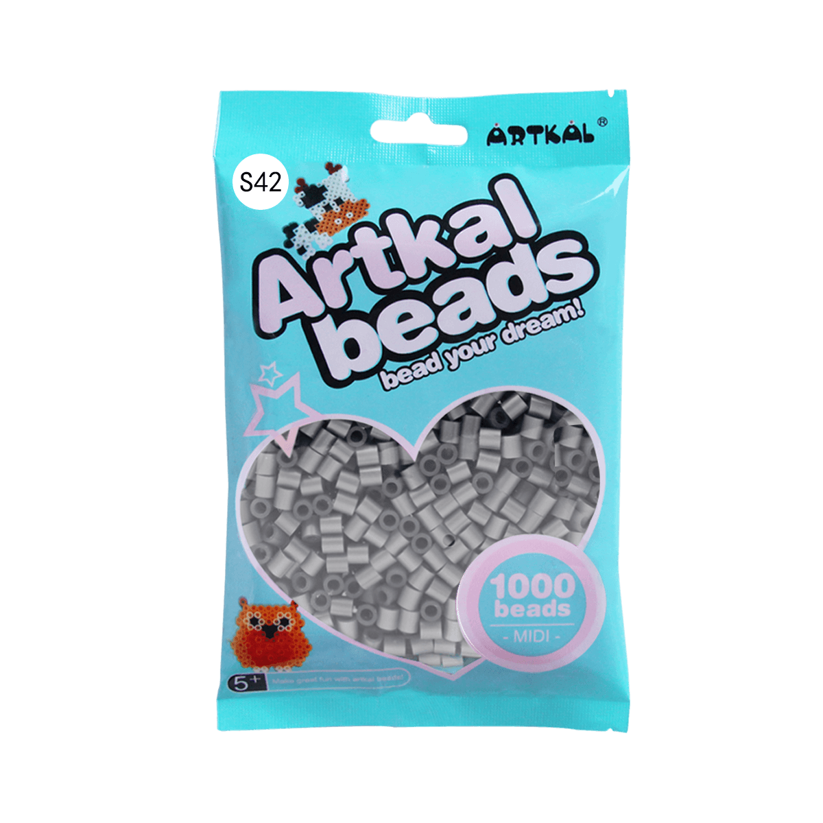 Gold-Silver-Copper-Midi 1000 beads Single Pack