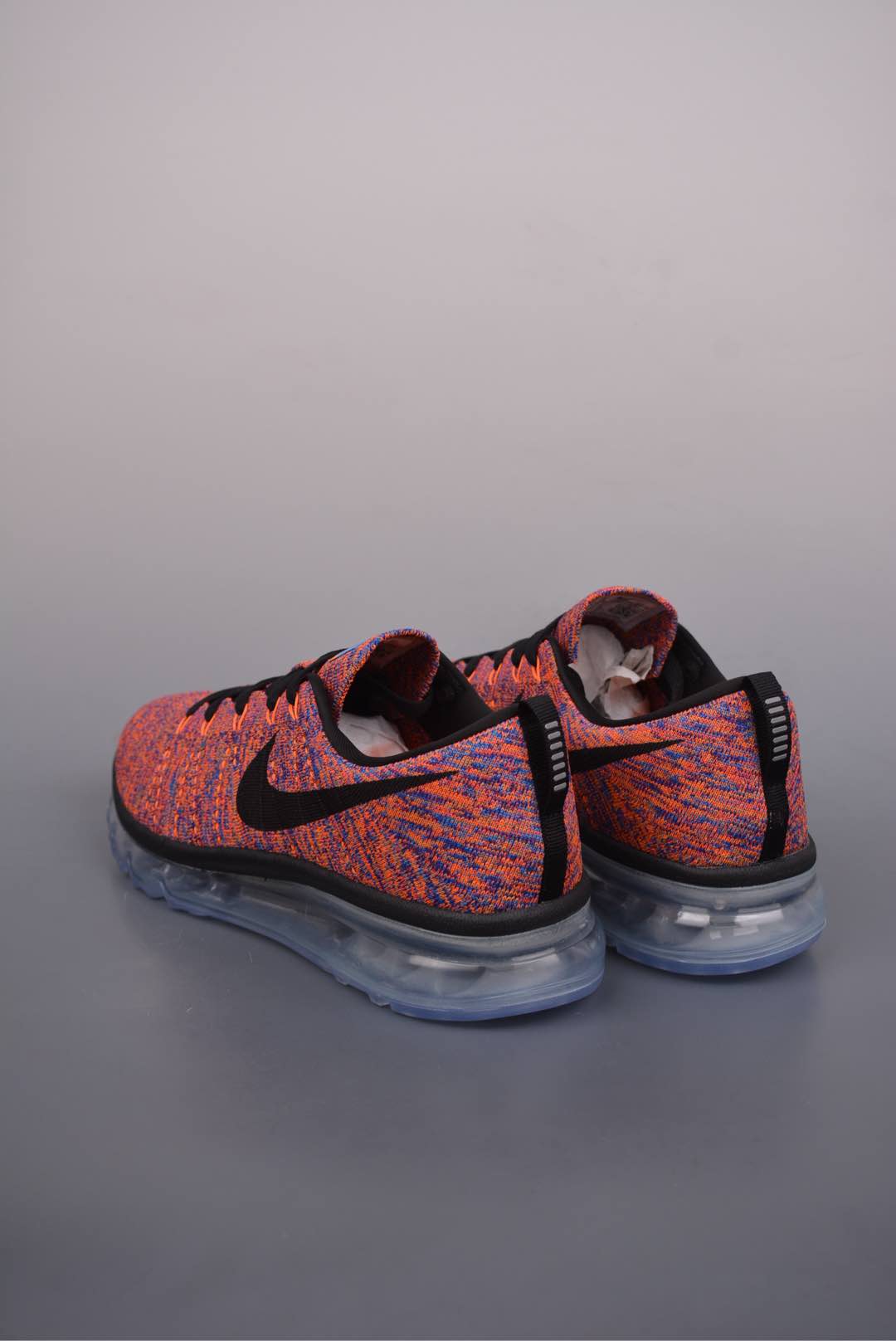 Nike Flyknit Air MaxRainbow Crimson Blue 620469-404