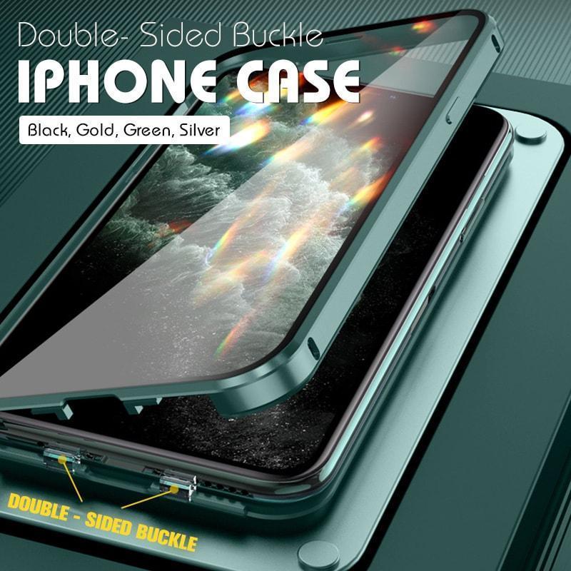 【BUY 2 Free Shipping】Double-Sided Buckle iPhone Case