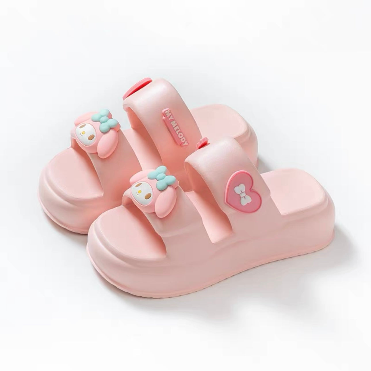 Sanrio Sandals Double Strap Waterproof EVA Chunky Slides
