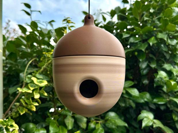 Collapsible Acorn Birdhouse & Bird Feeder