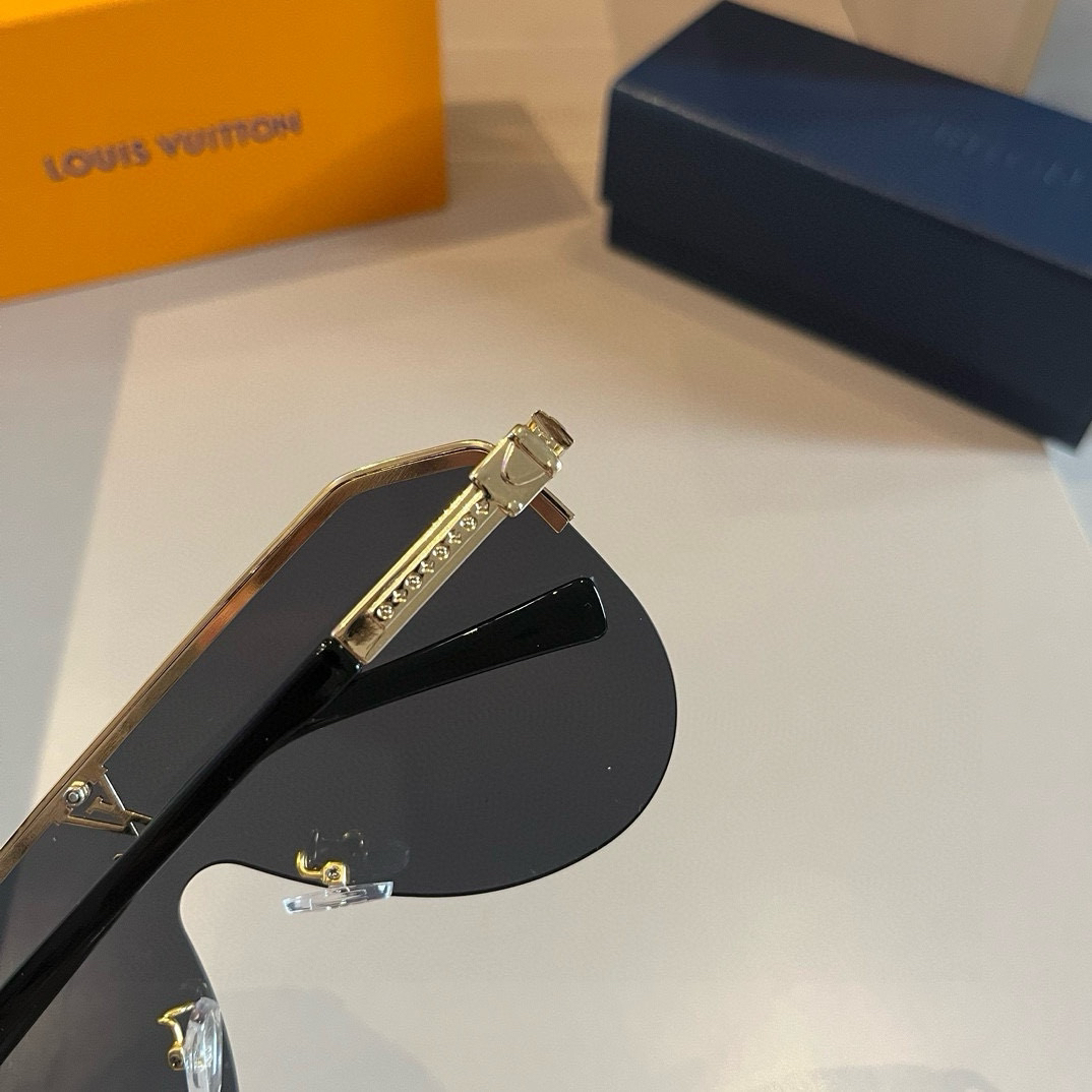 Louis Vuitton half-rim sunglasses