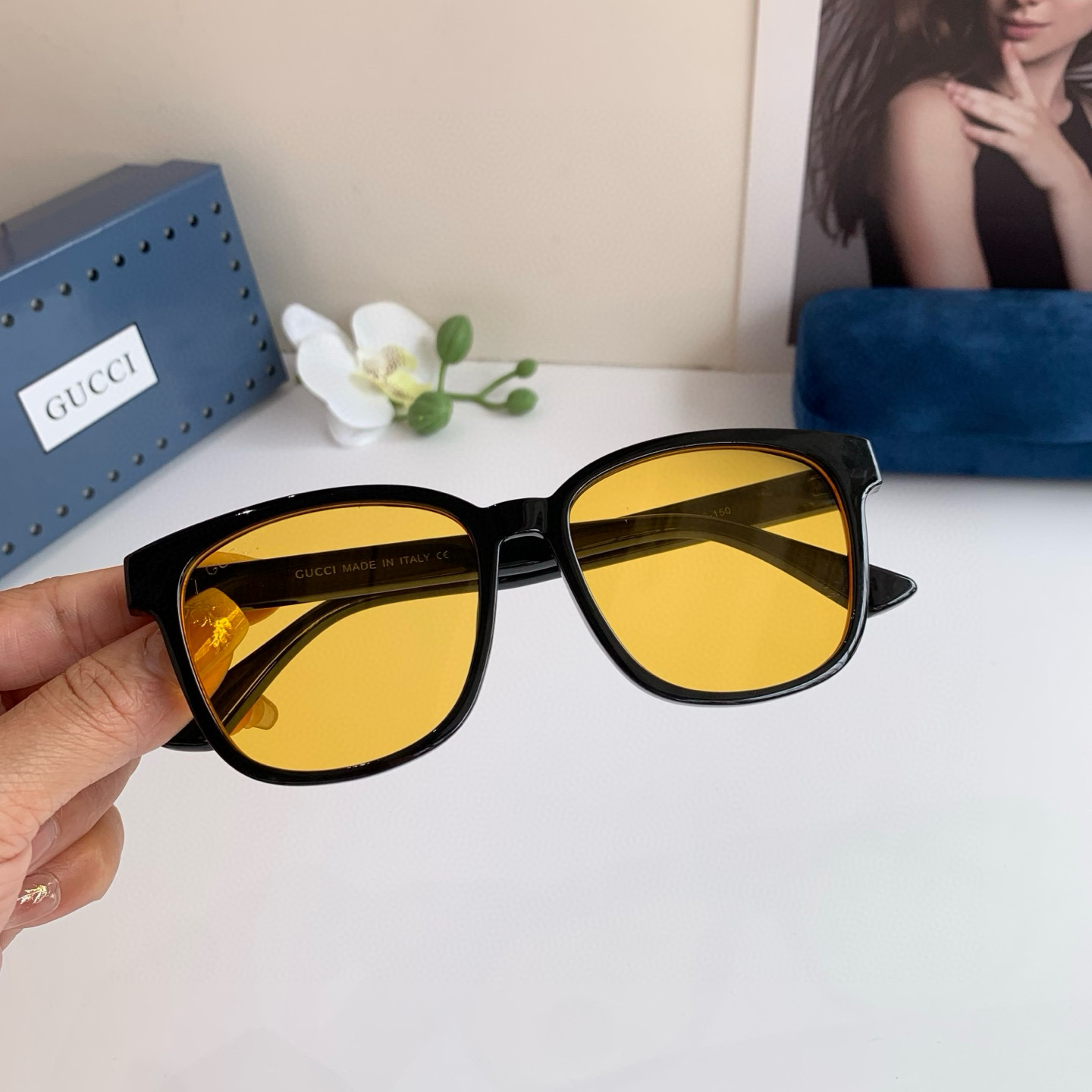 Gucci Round Frame Sunglasses
