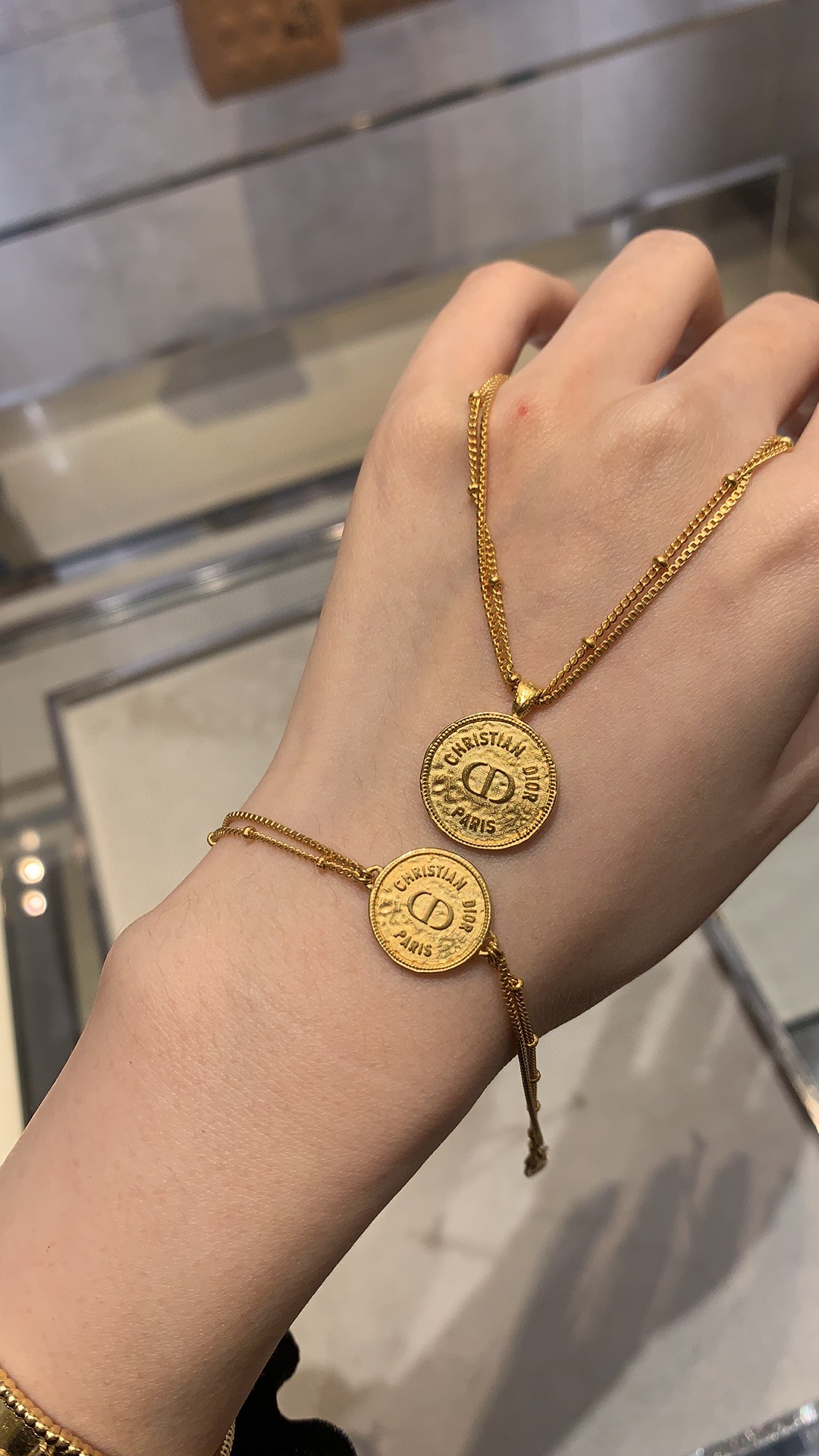 Dior Coin Bracelet